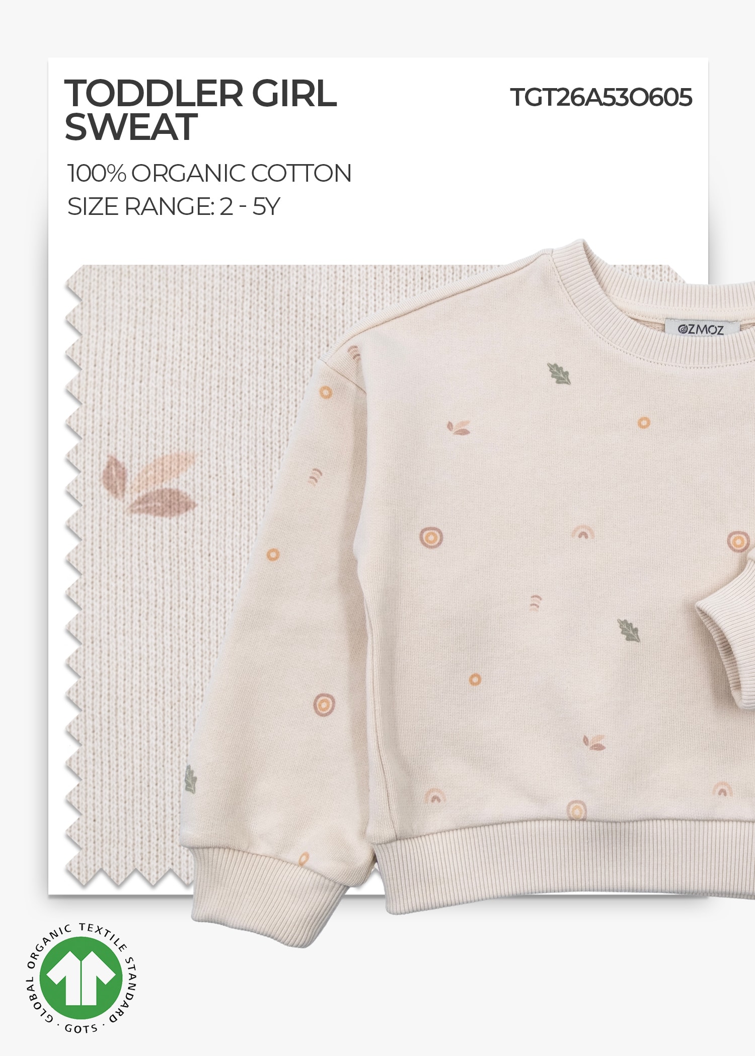 Short Bread Toddler Girl Sweat