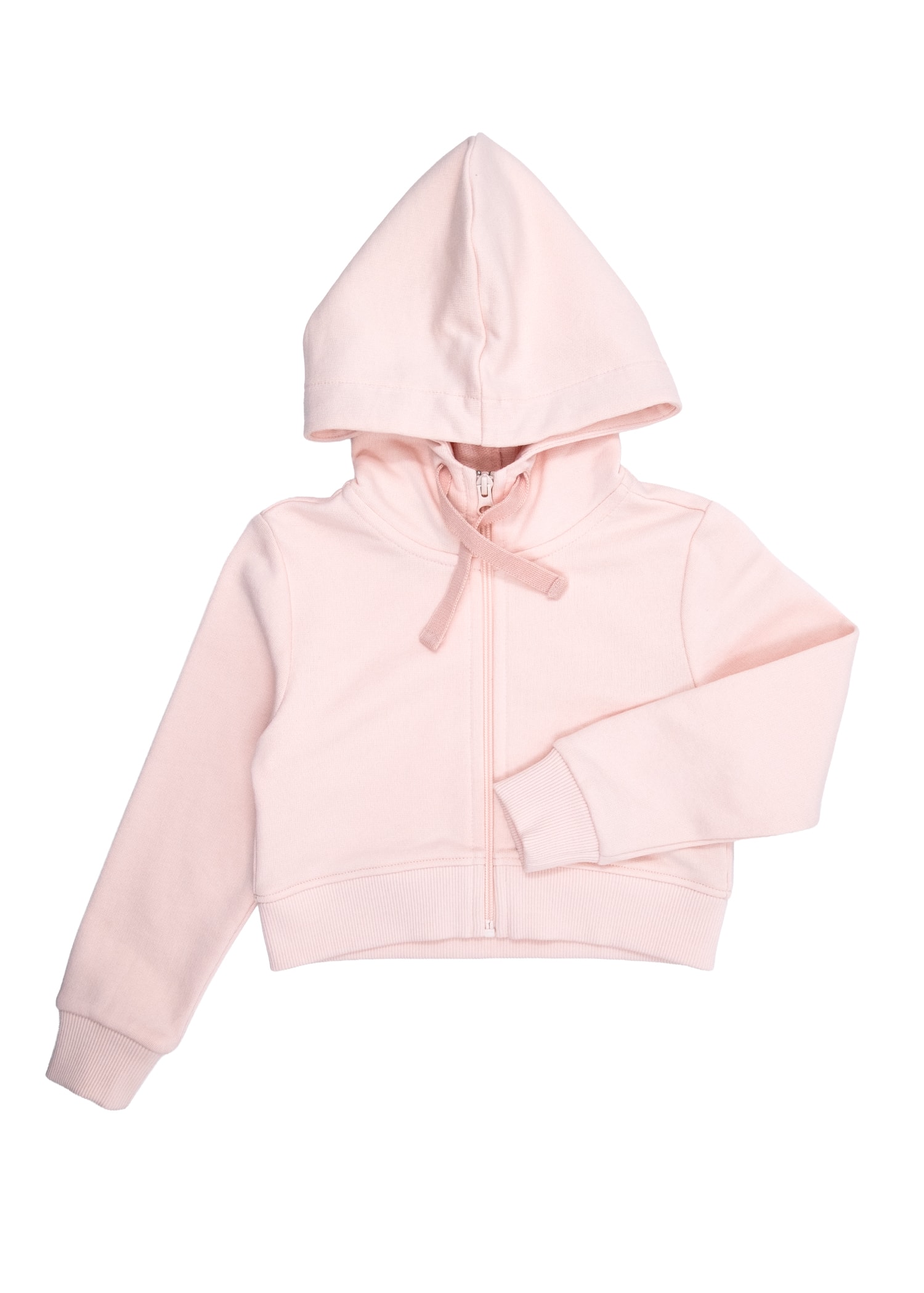 Organic Cloud Pink Toddler Girl Hoodie
