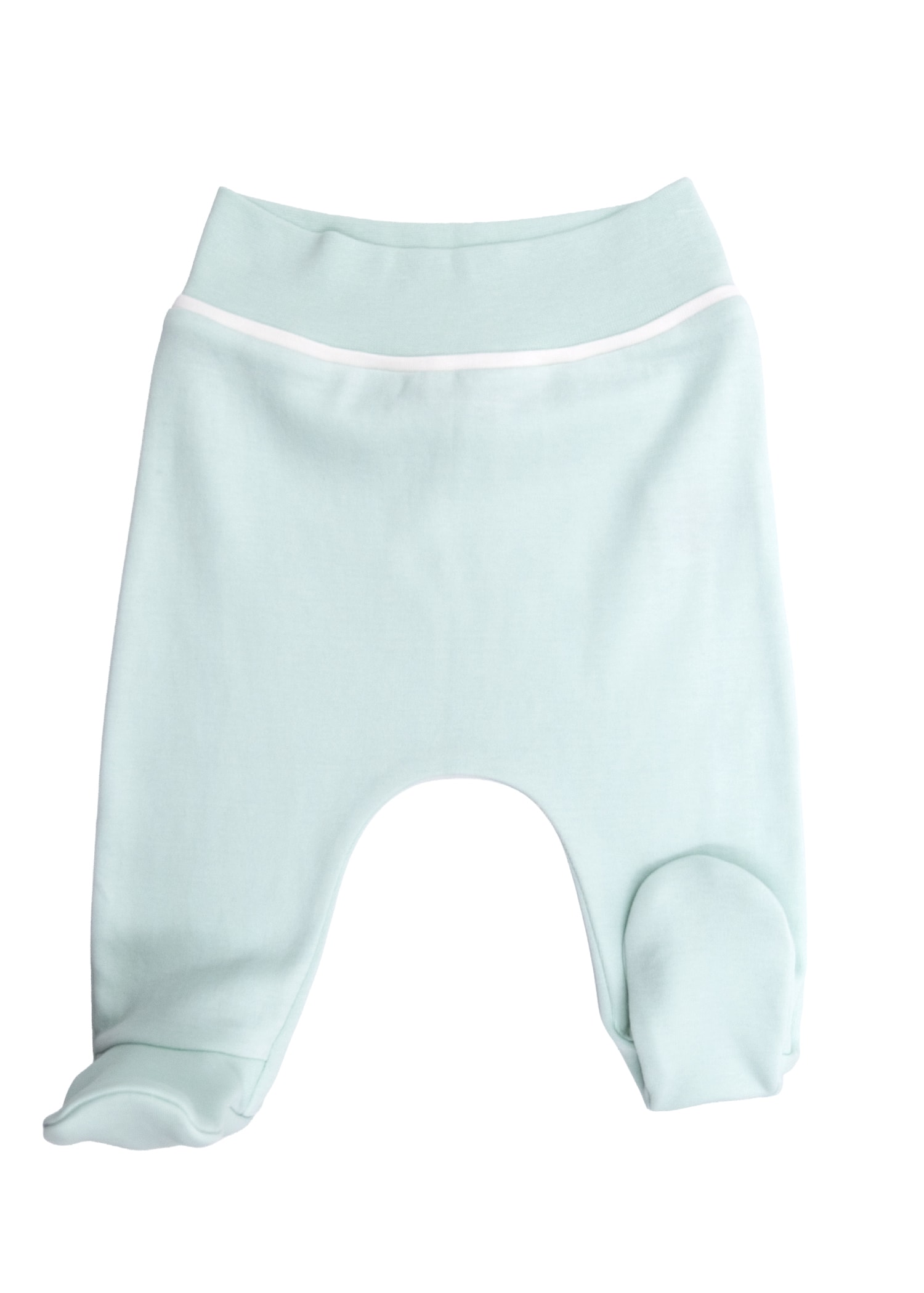 Organic Sprout Green Baby Boy Footie Pants