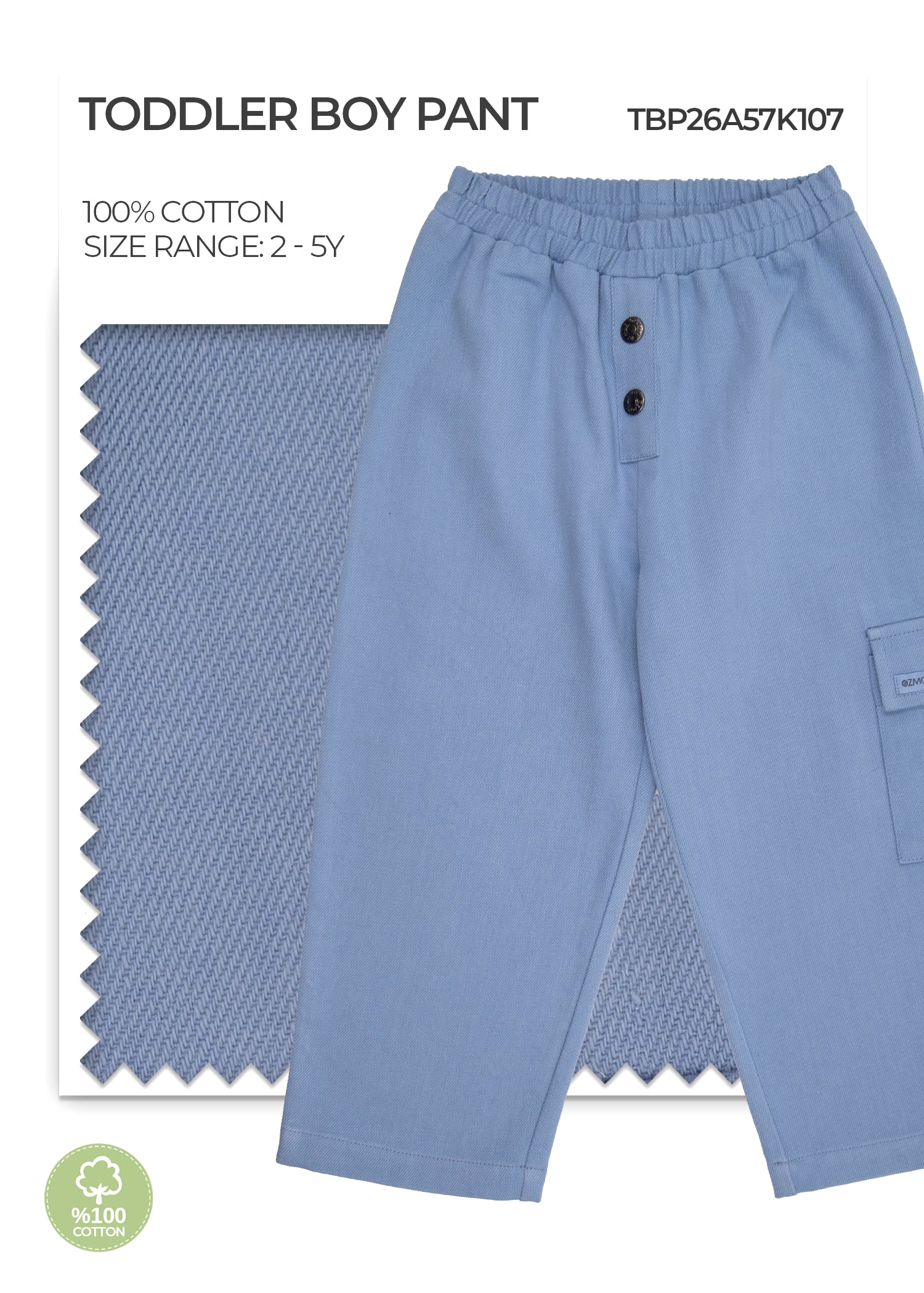 Ashleigh Blue Toddler Boy Pant