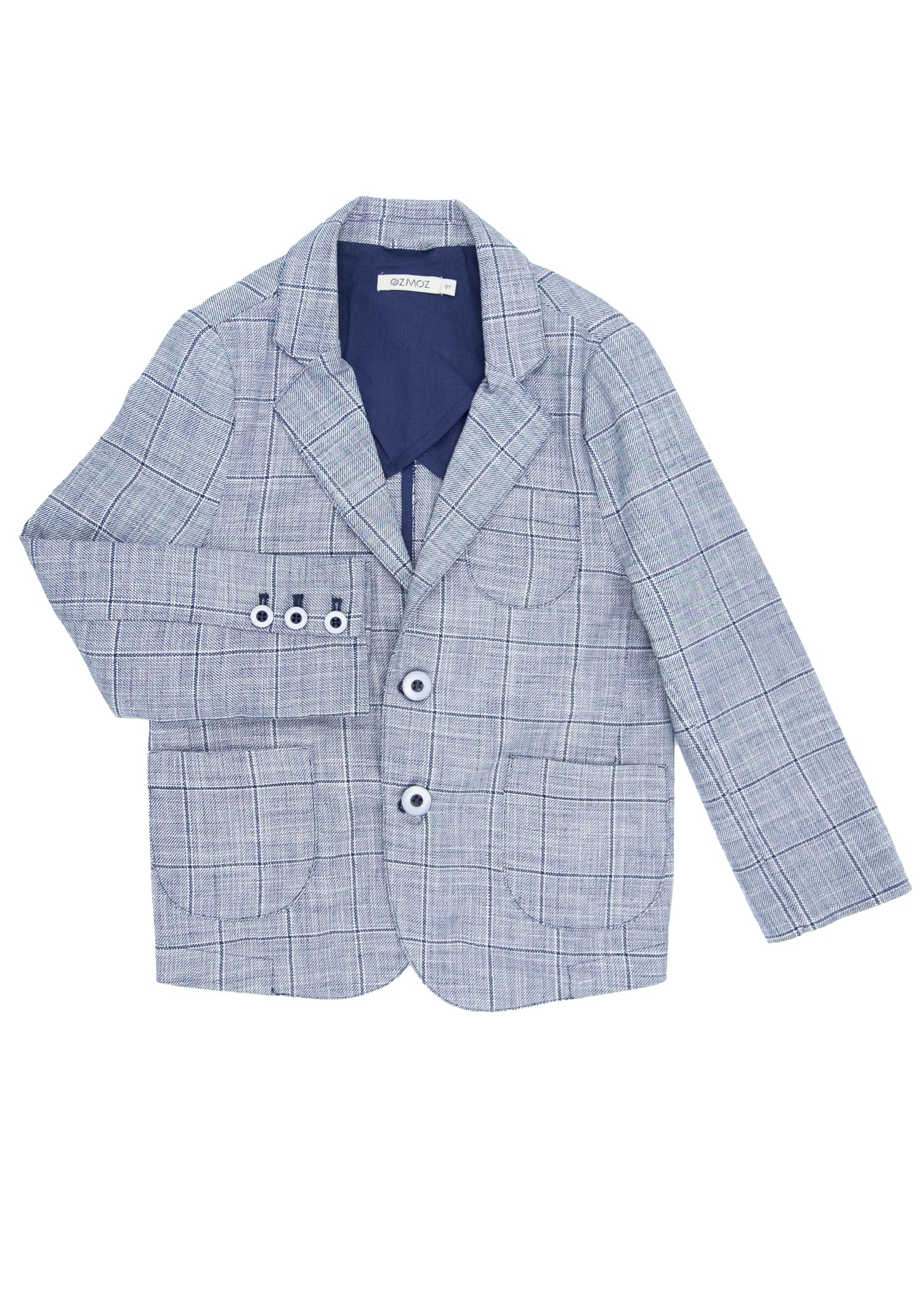 100% Cotton Classic Summer Navy Blue Boy's Jacket