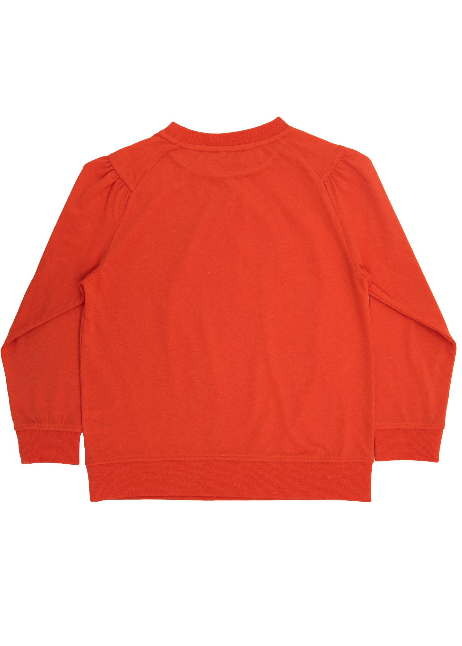 Reborn Thin Fabric Orange Spring Girl's Sweatshirt