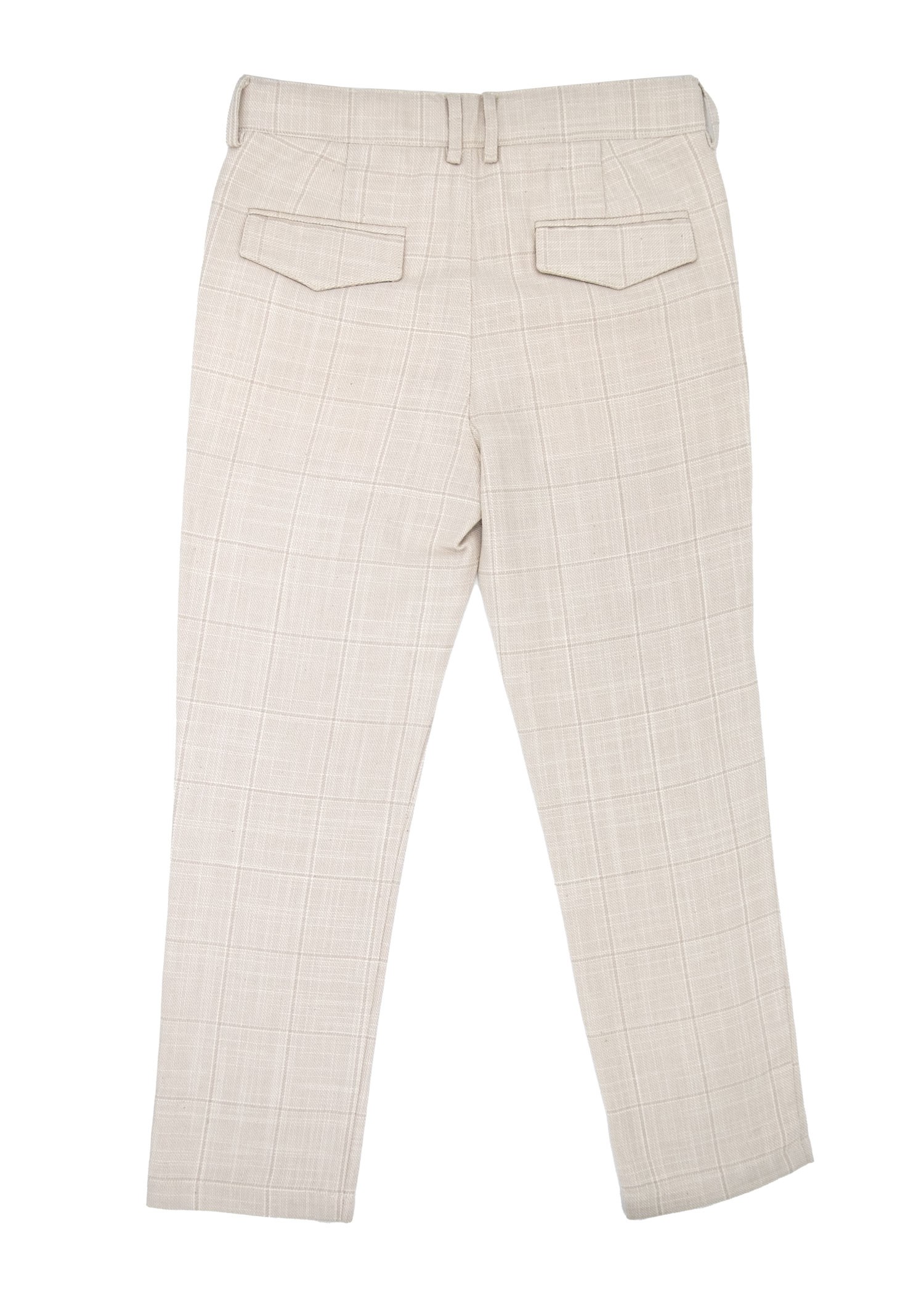 100% Cotton Classic Summer Cream Boys' Trousers