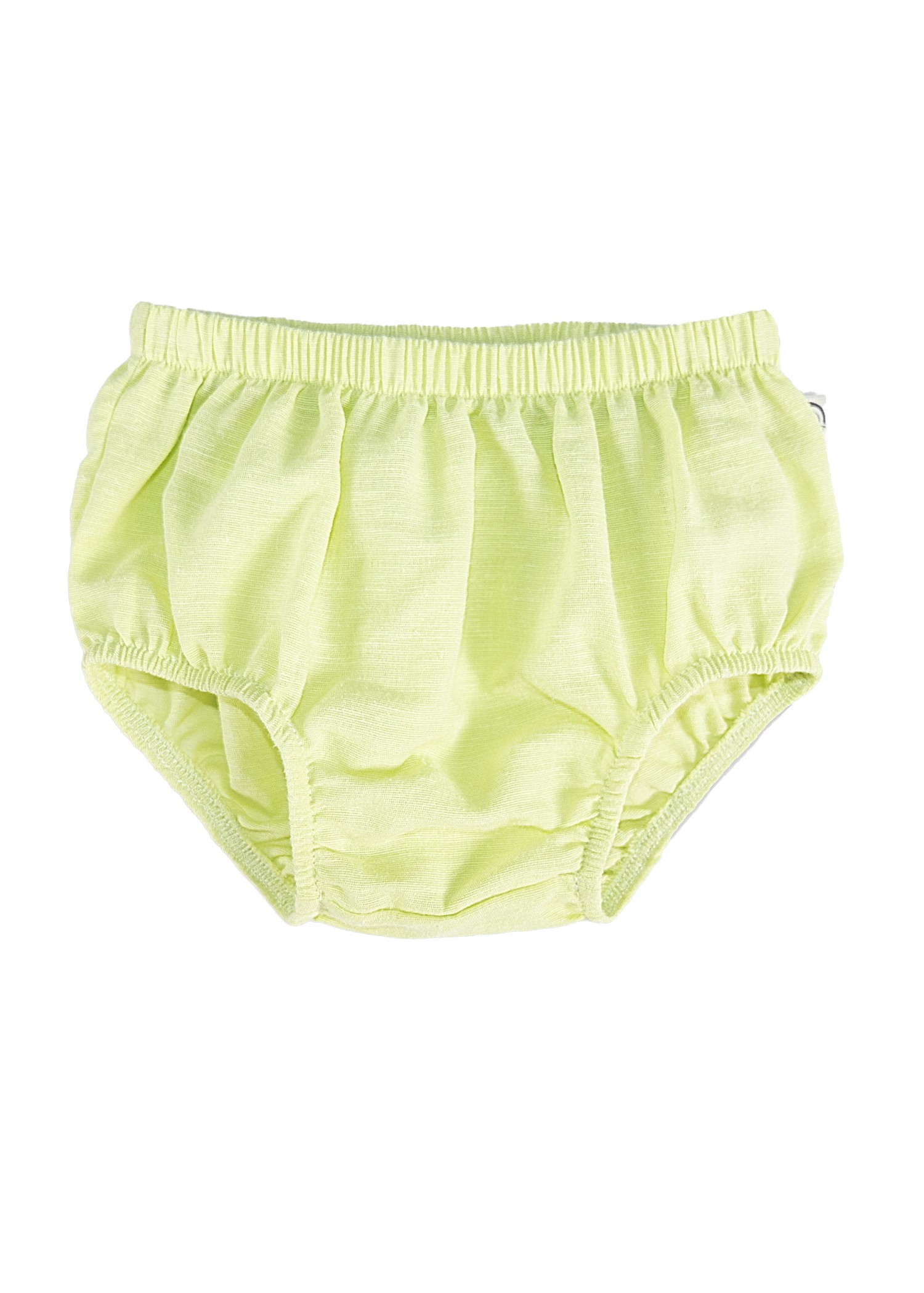 Organik Yeşil Dokuma Yazlık Unisex Bebek Külot