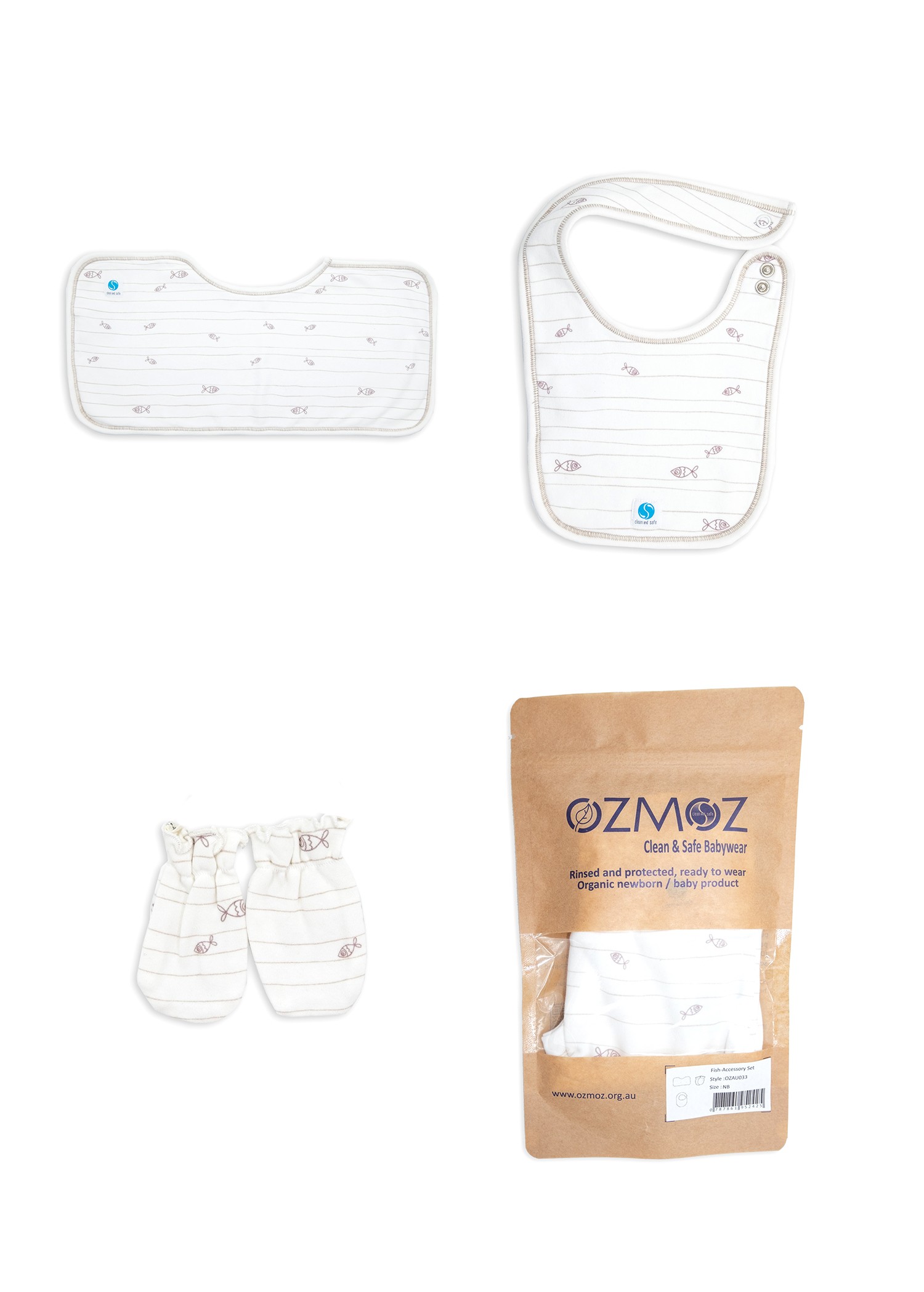 Clean and Safe Sterile Ready-to-Wear Organic Hospital Outlet Set-4 Pieces