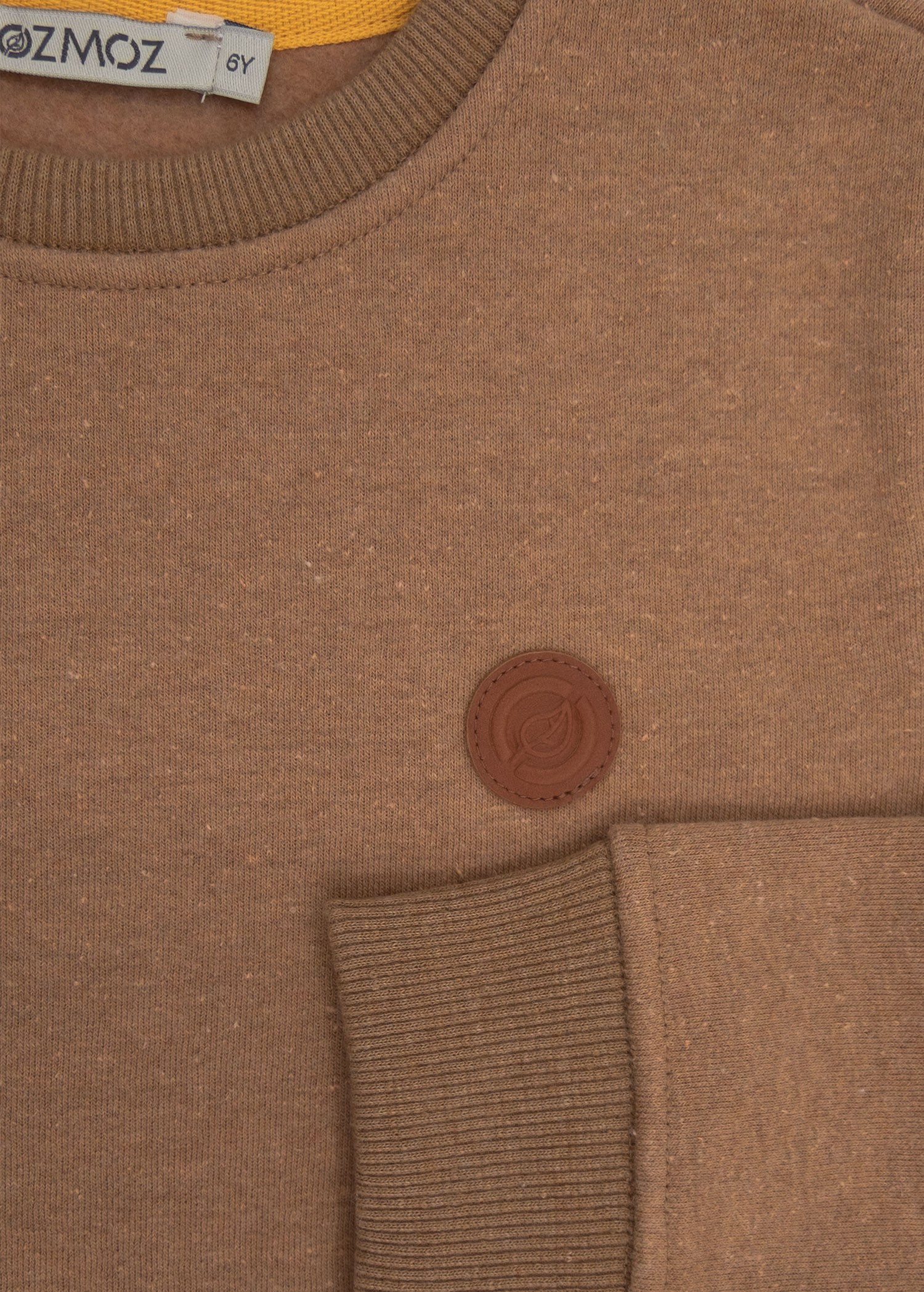 Reborn Recycled Winter Boy Sweatshirt Light Brown