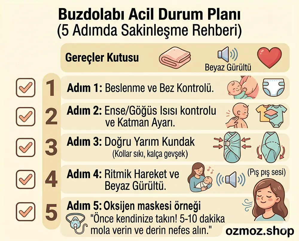 İşte size ağlama halinde acil durum rehberi. Paniğe gerek yok!