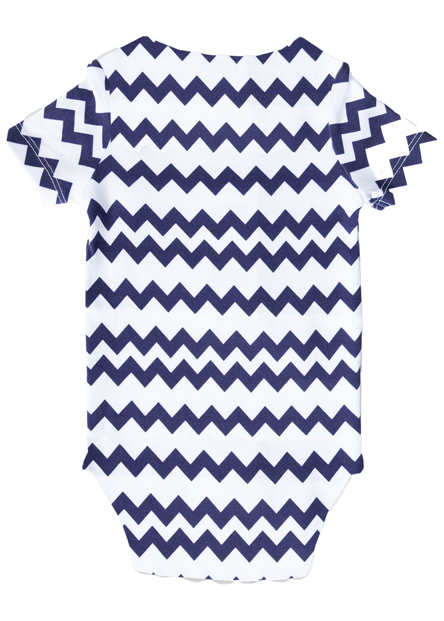 Organic Zigzag Baby Girl Body