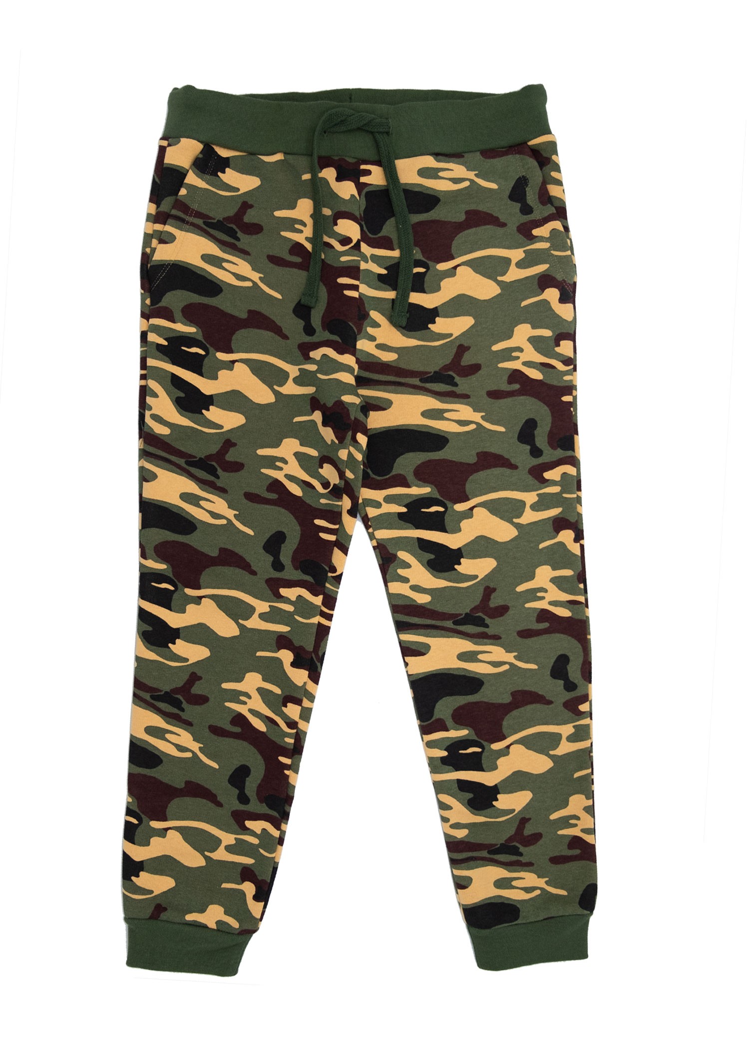 Raised Camouflage Pattern Winter Boys Tracksuit Set