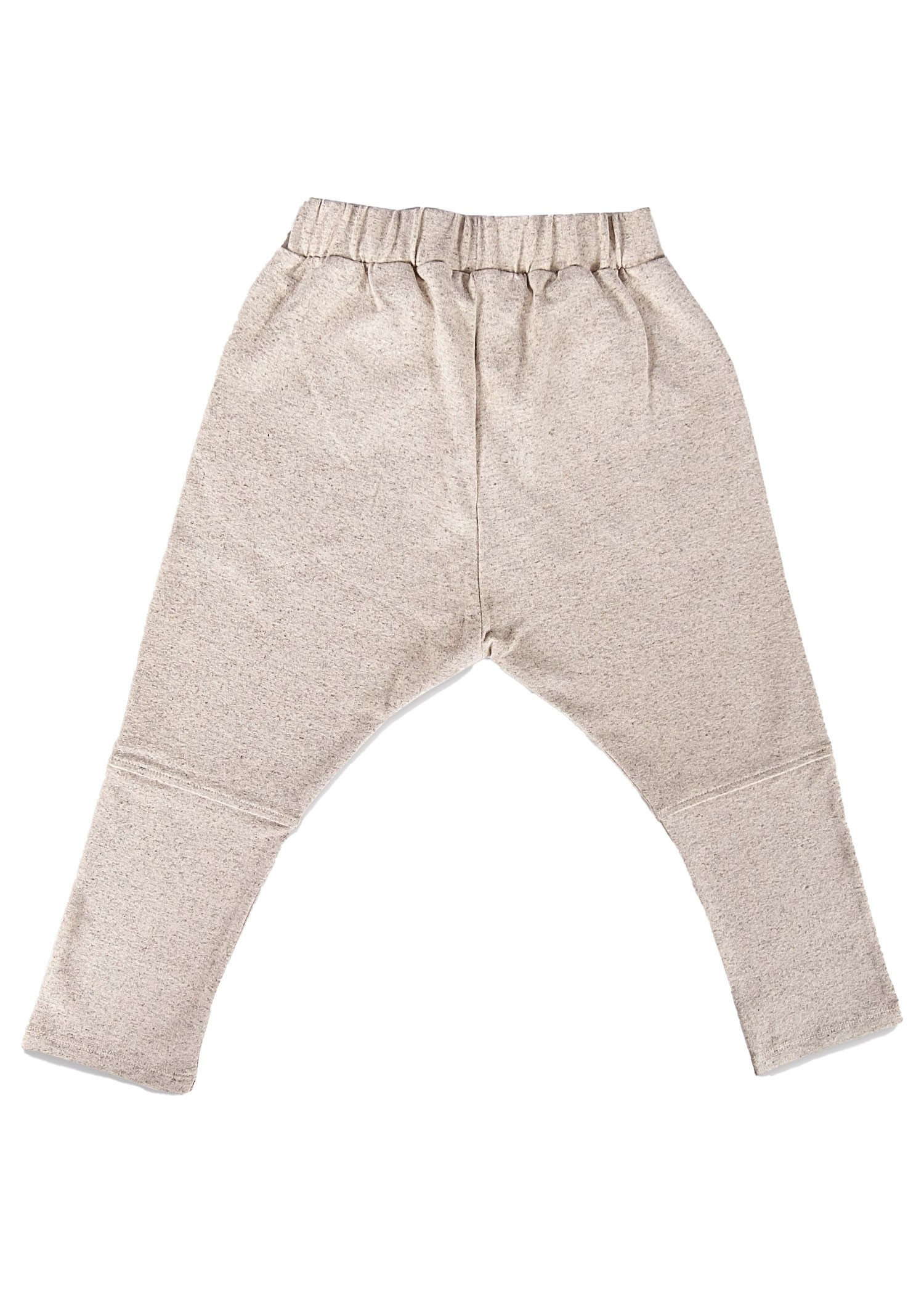 Cotton & Wool & Hemp Ecru Winter Baby Boy Pants