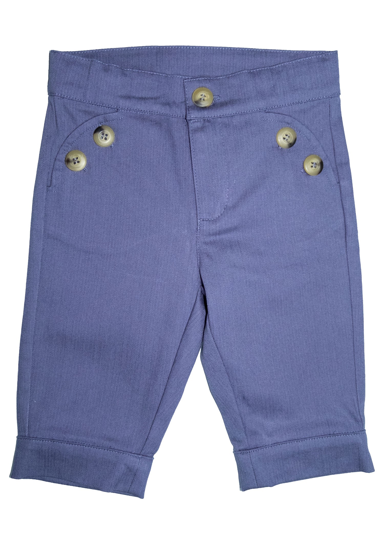 Cotton Blue Spring Baby Boy Pants