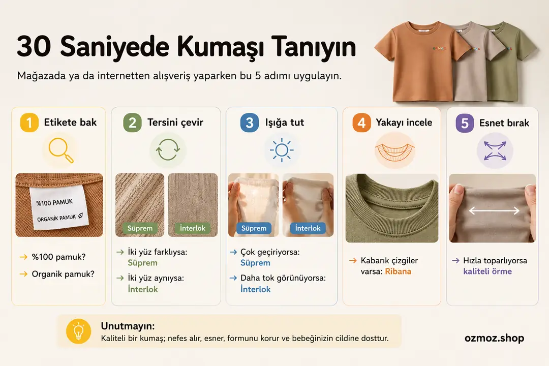 Kumaşları nasıl tanıyacaksınız? işte 30 saniyede tanıma rehberi.