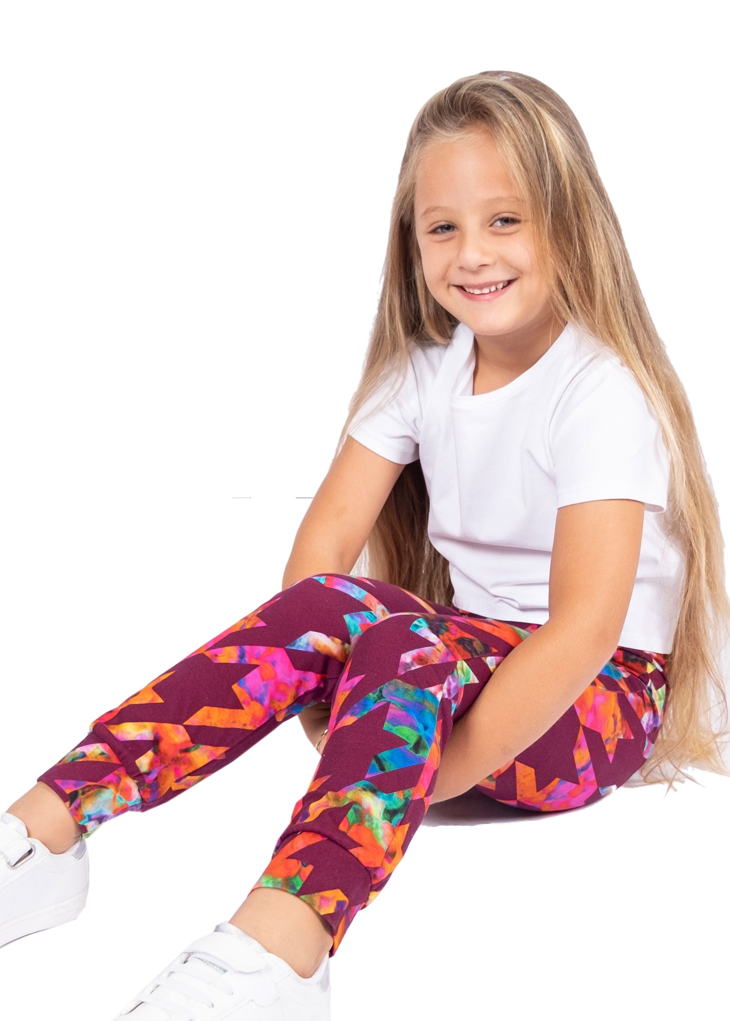 Slim Fit Colorful Winter Girls' Tights