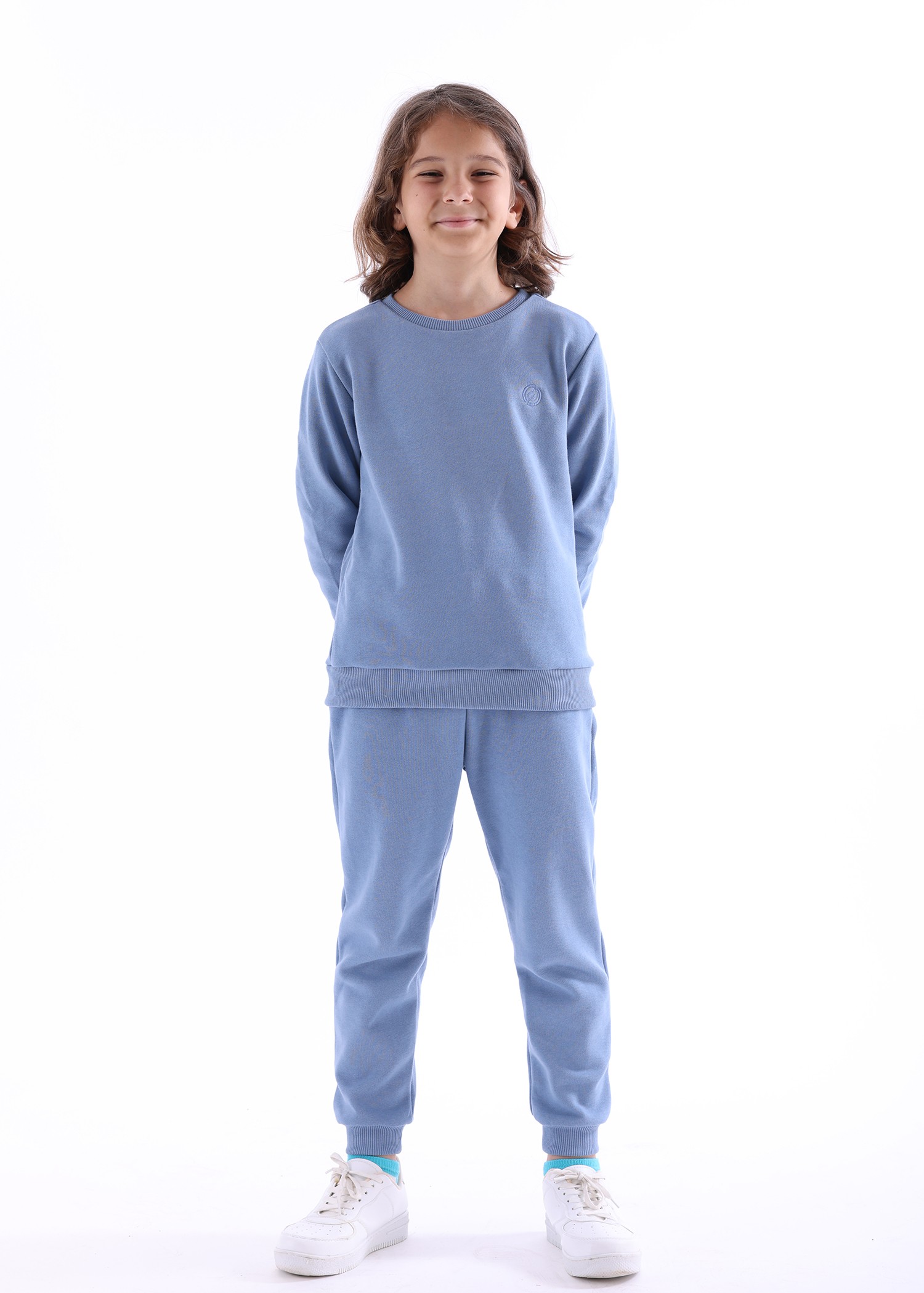 Organic Blue Boys' Sweatpants