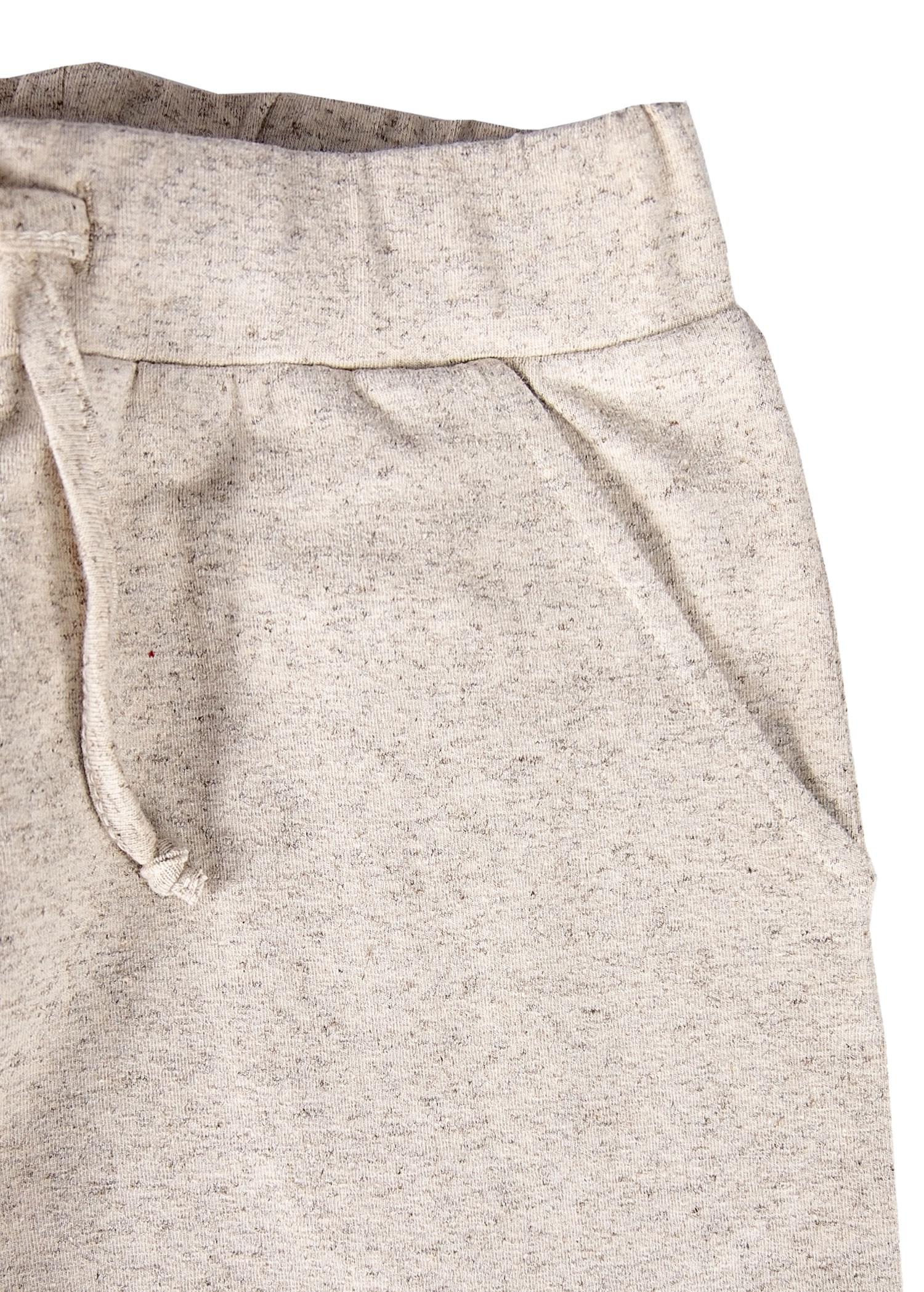 Cotton & Wool & Hemp Ecru Winter Baby Boy Pants