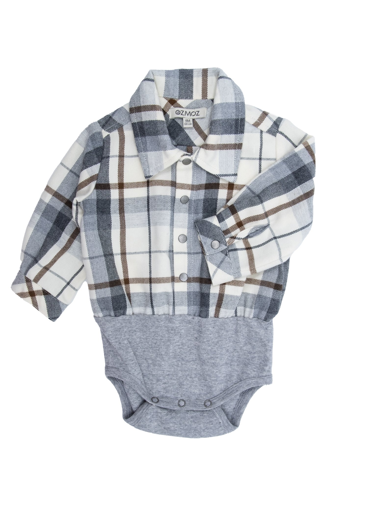 Plaid Classic Shirt Winter Baby Boy Body