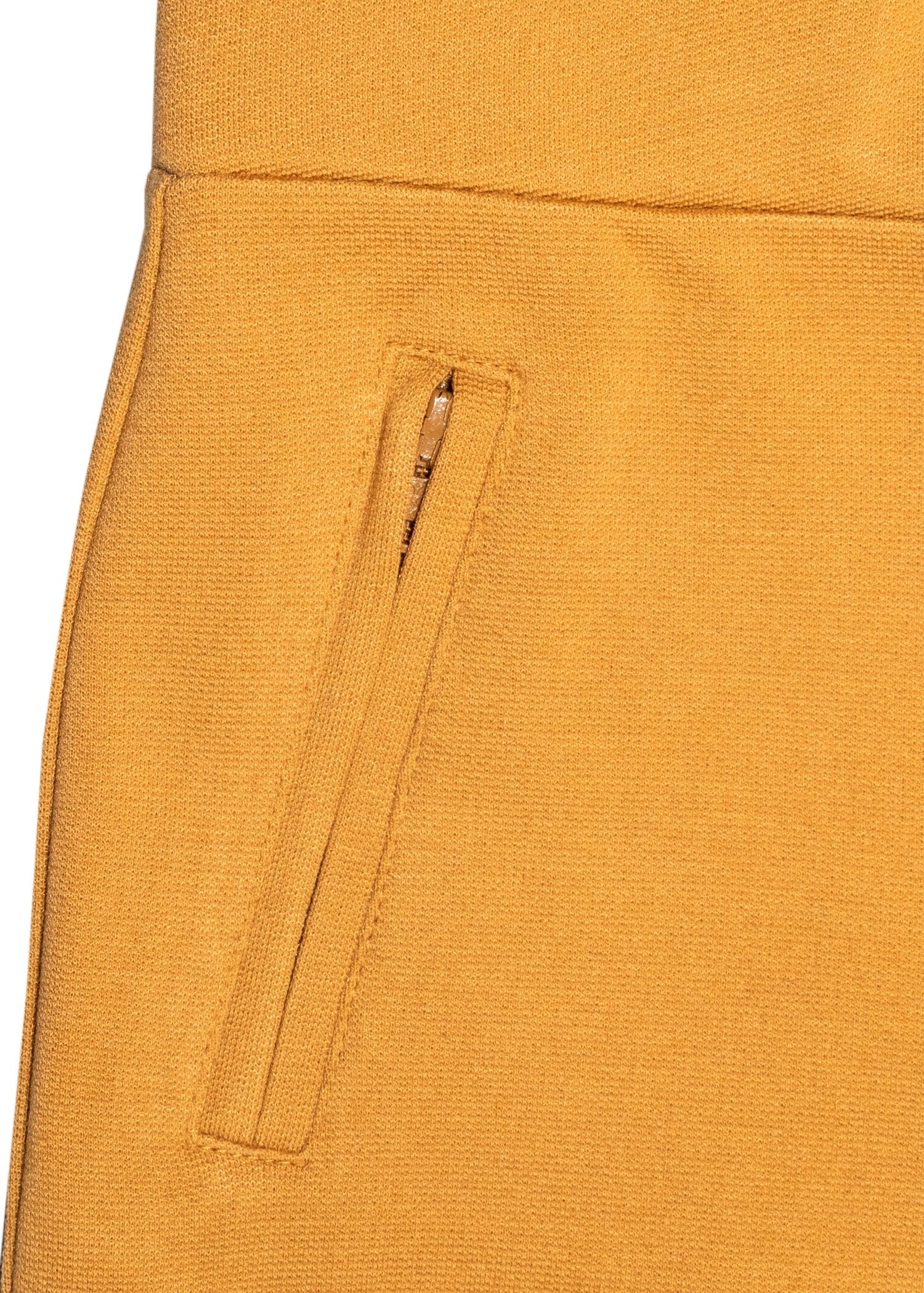 Sports Cut Yellow Winter Girls' Trousers