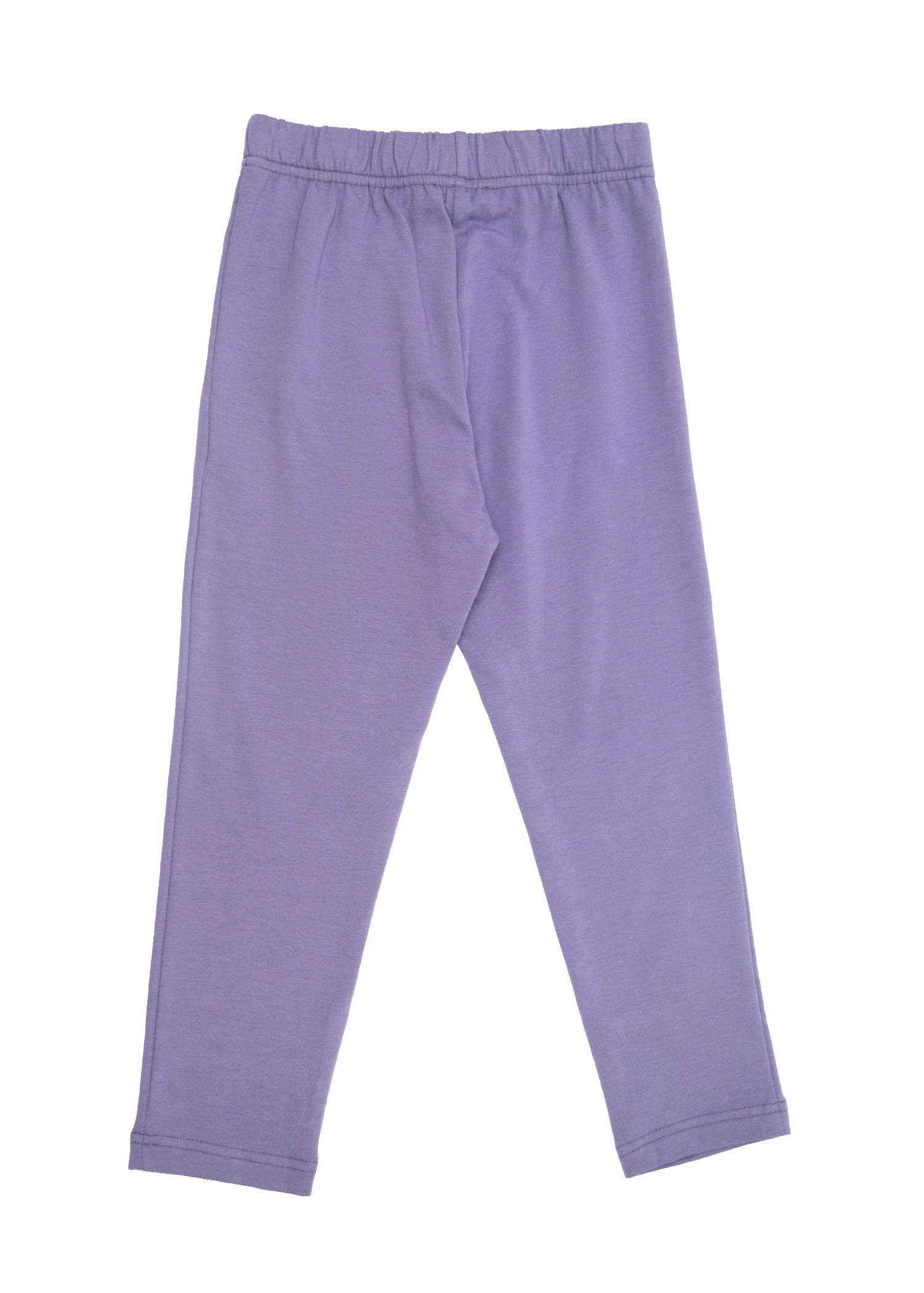 Organik Şardonlu Lila Kışlık Kız Çocuk Tayt