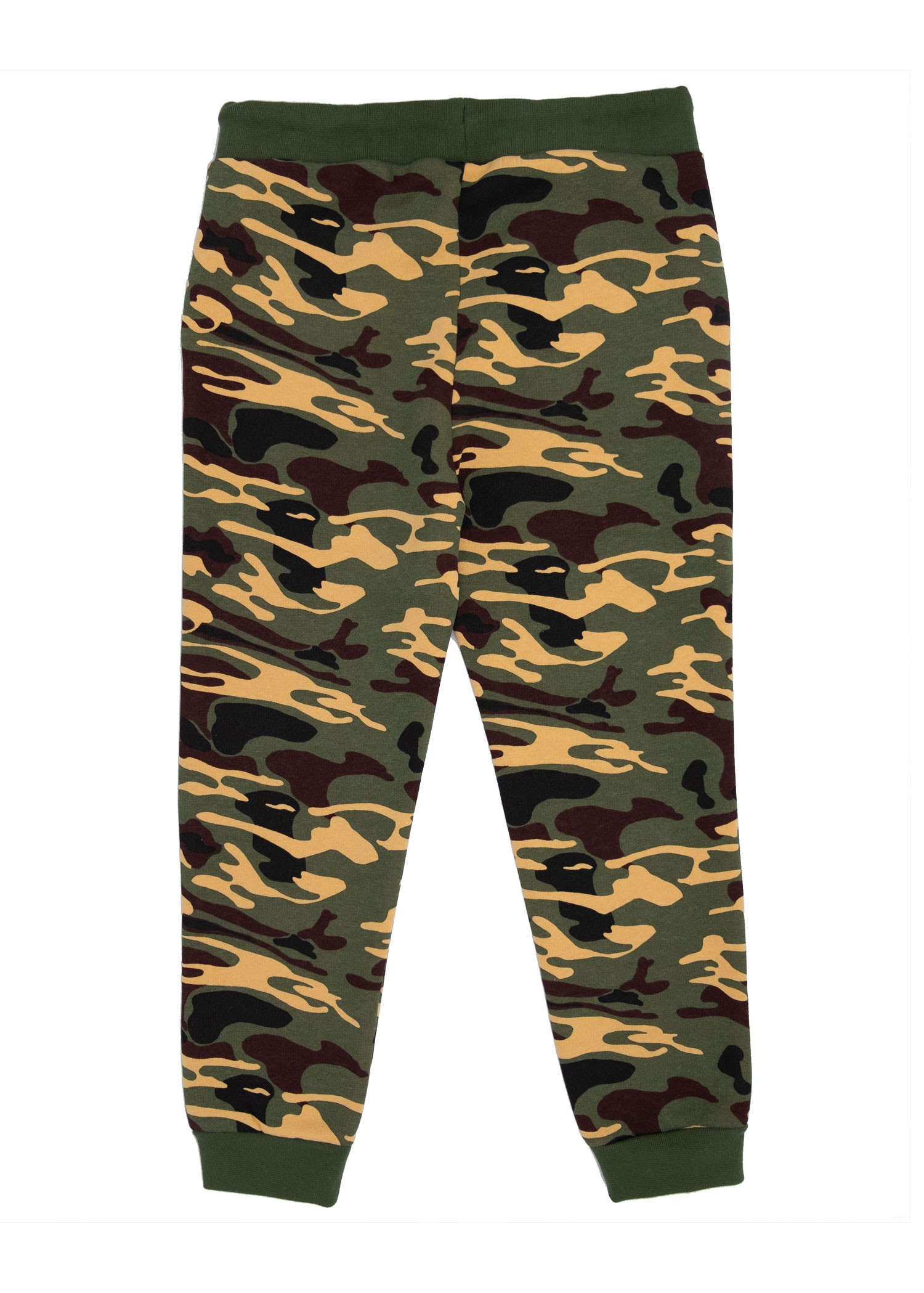 Raised Camouflage Pattern Winter Boys Tracksuit Set