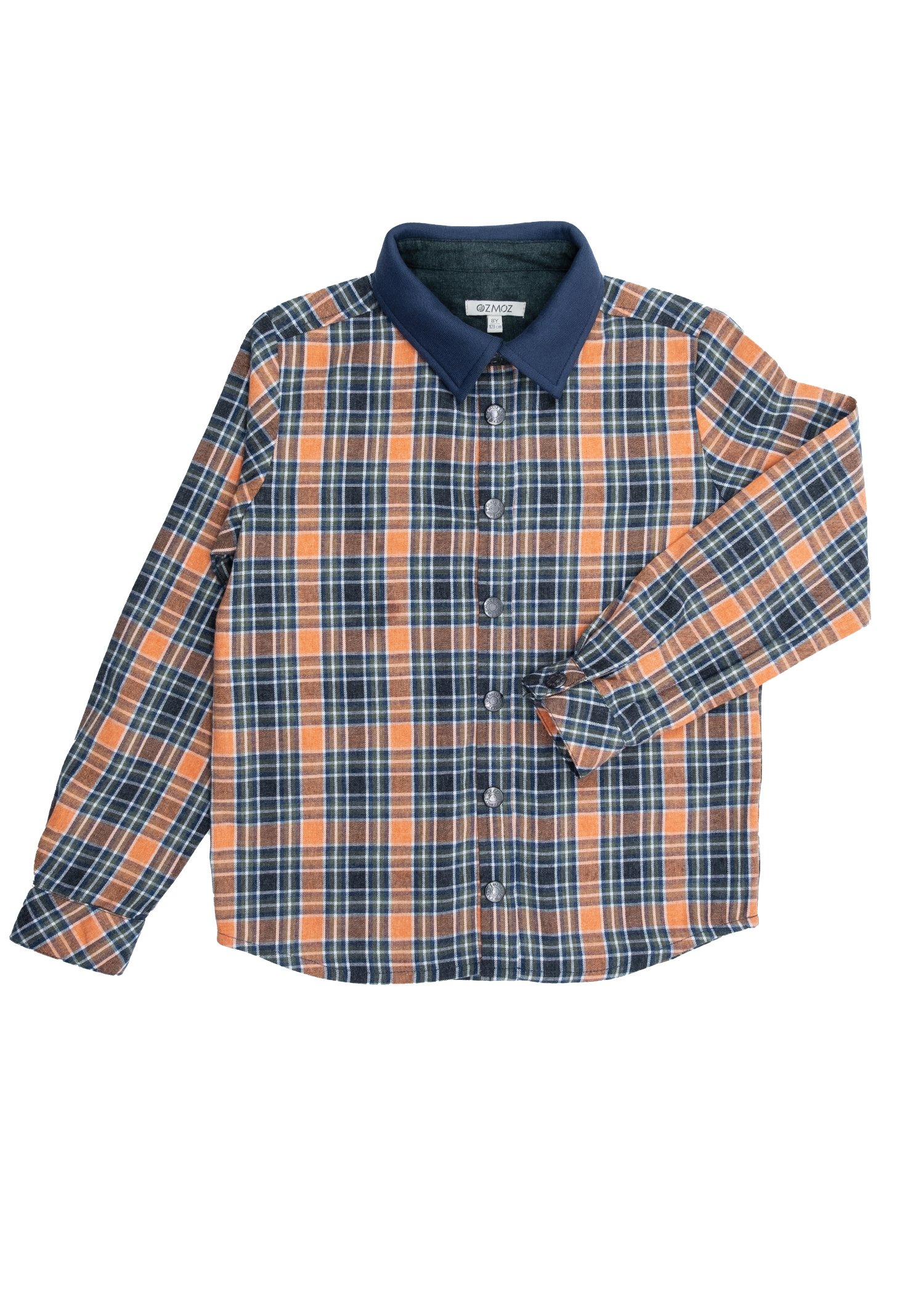 Plaid Woven Winter Boy's Shirt