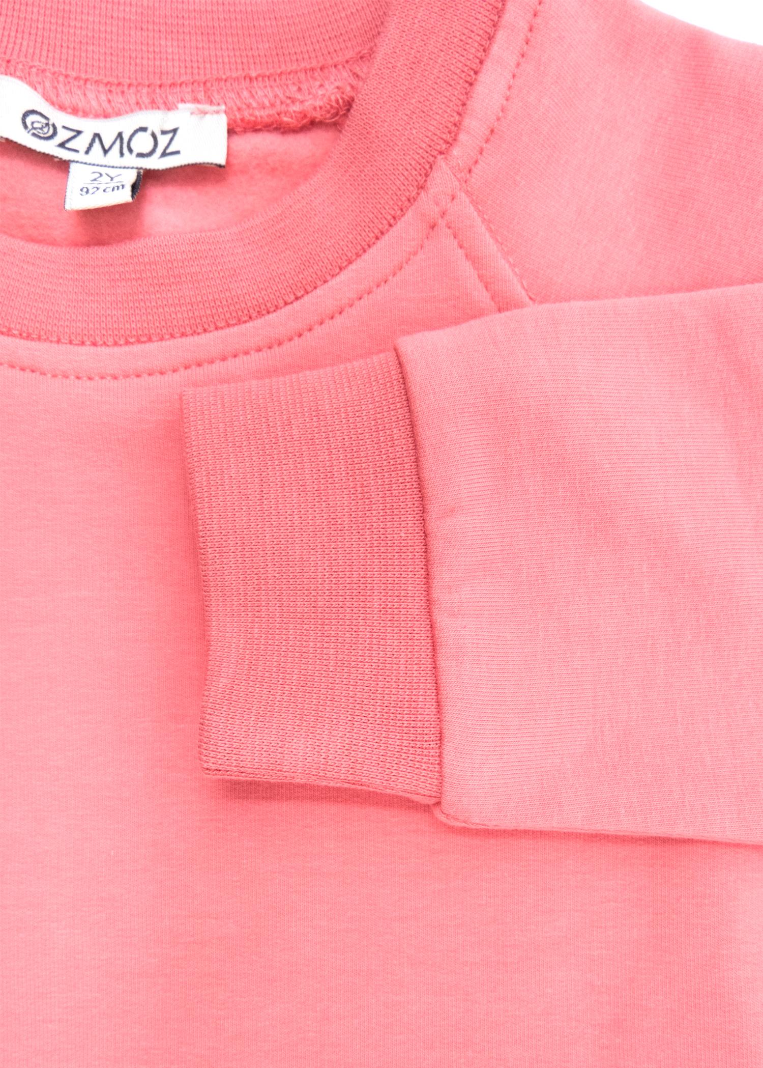 Organic Pink Winter Little Girl Tracksuit Set