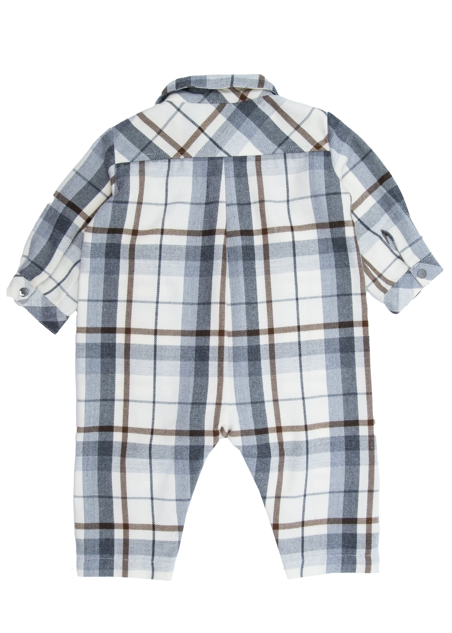 Plaid Classic Shirt Winter Baby Boy Overalls