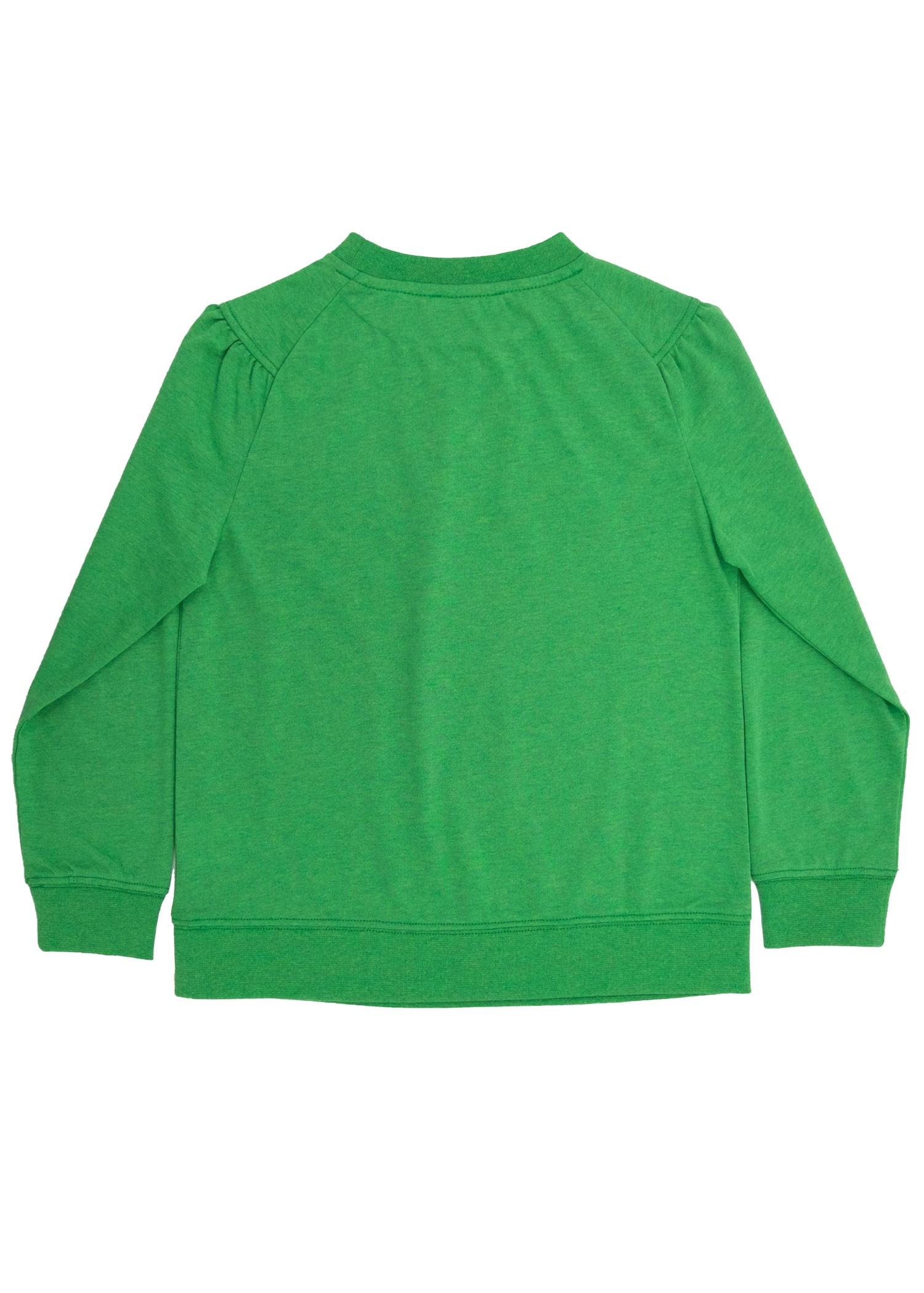 Reborn Thin Fabric Green Spring Girl's Sweatshirt