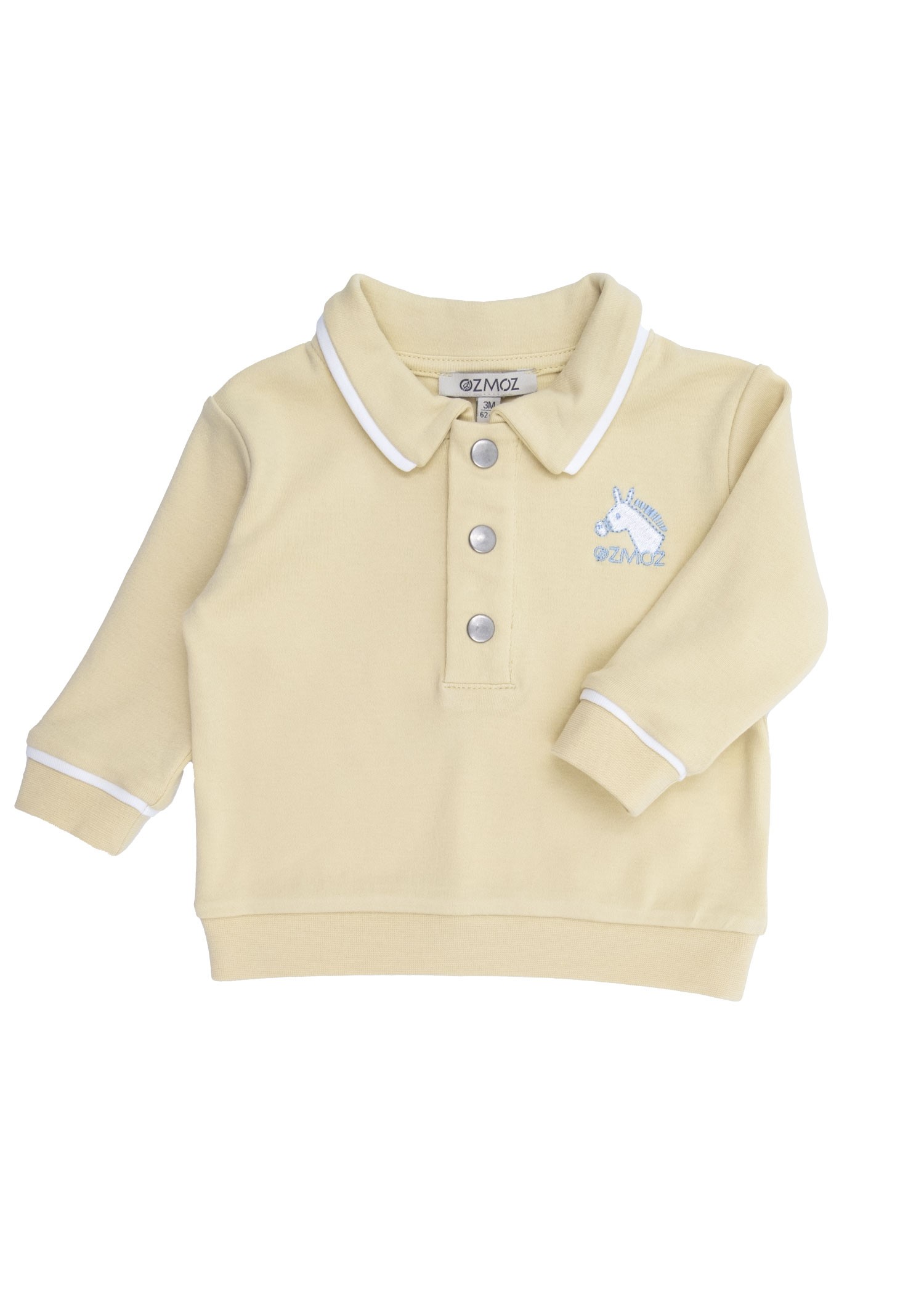 Organic Hay Yellow Baby Boy Top