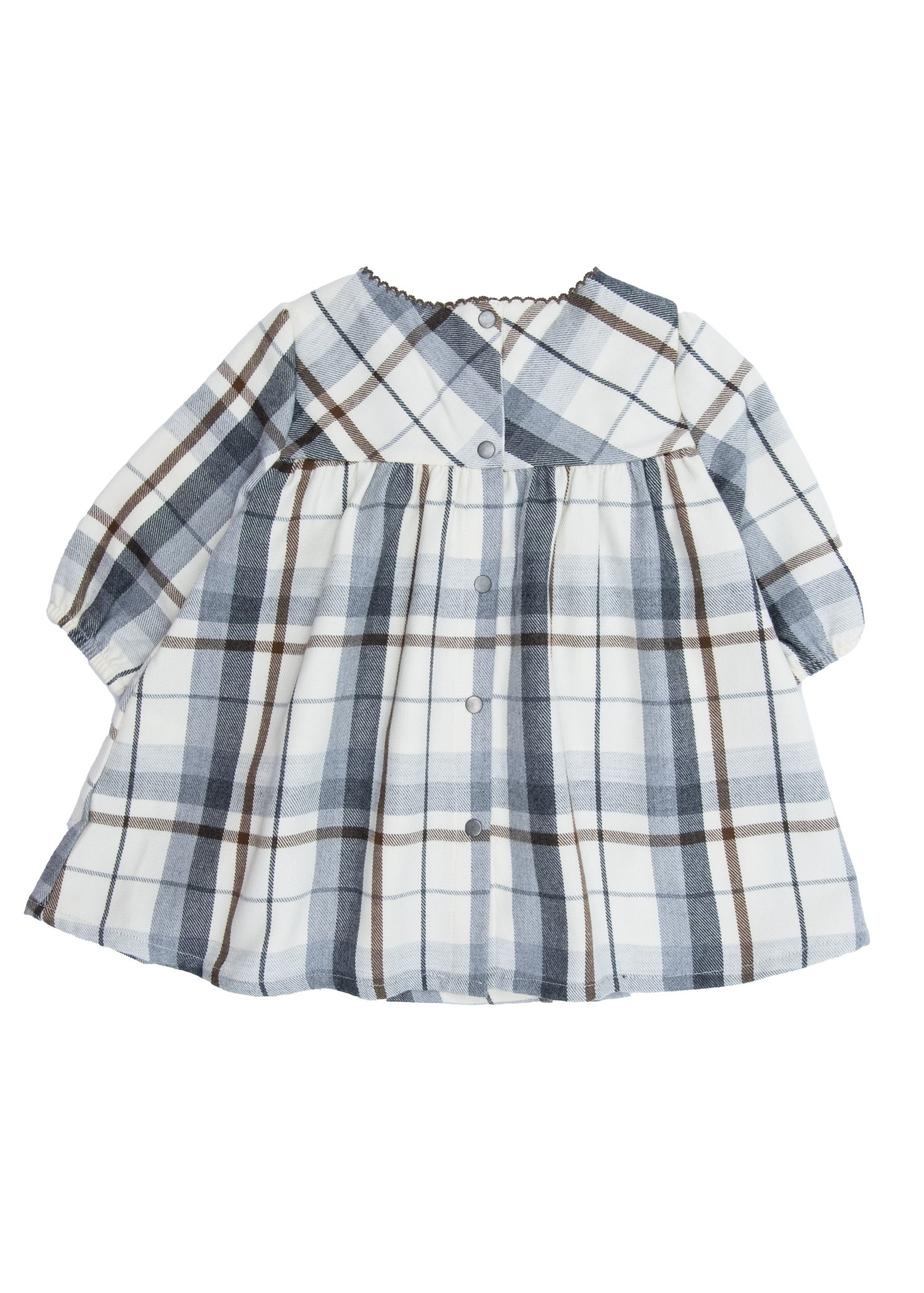 Plaid Roba Winter Girl's Dress