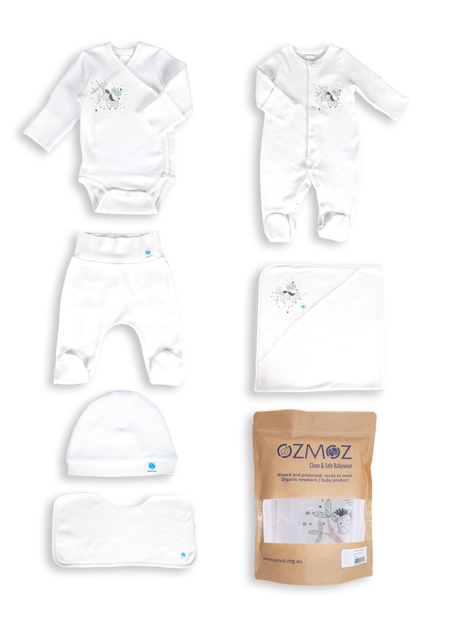 Clean and Safe Sterile Ready-to-Wear Organic Hospital Outlet Set-6 Pieces