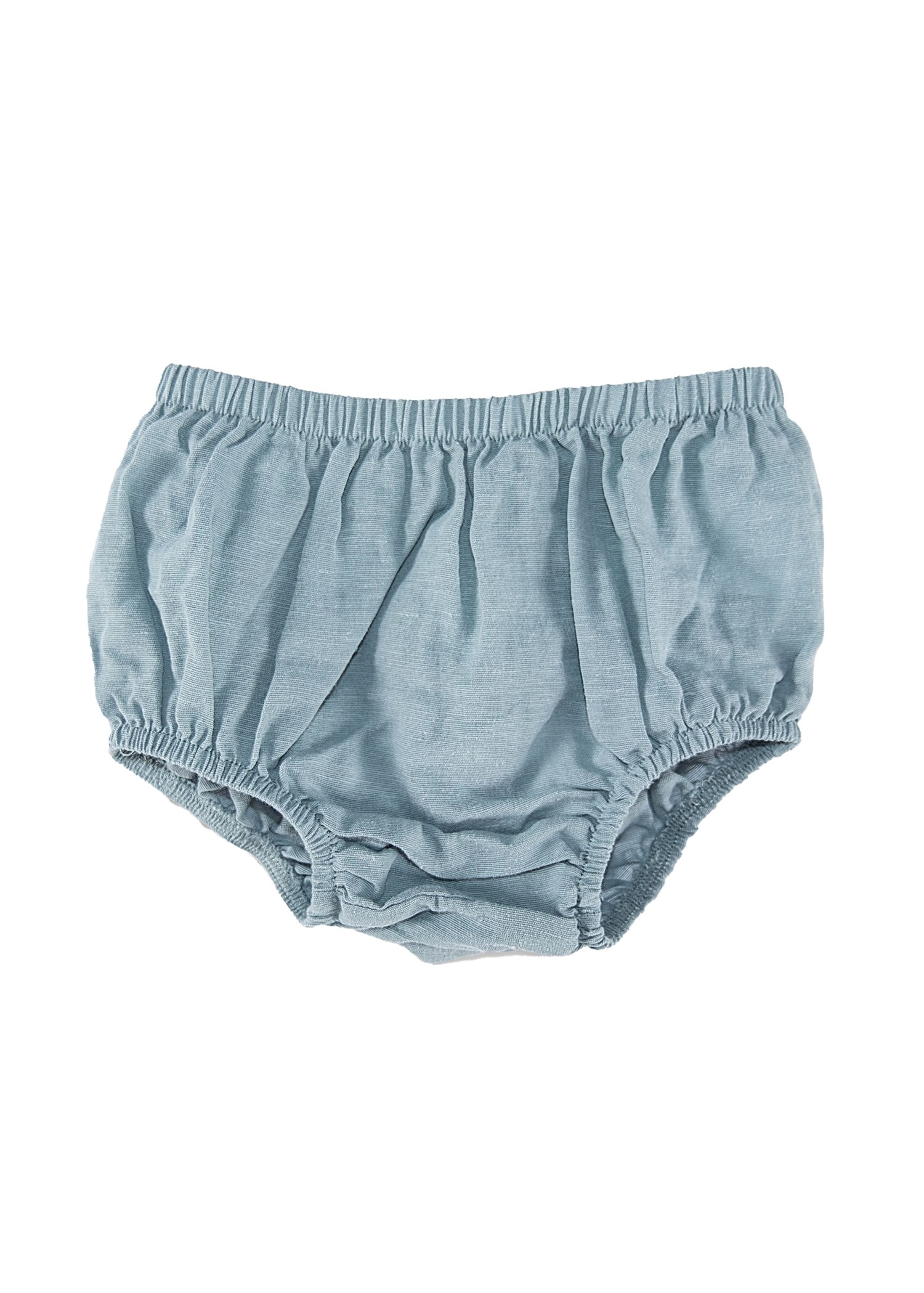 Organik Gri Dokuma Yazlık Unisex Bebek Külot