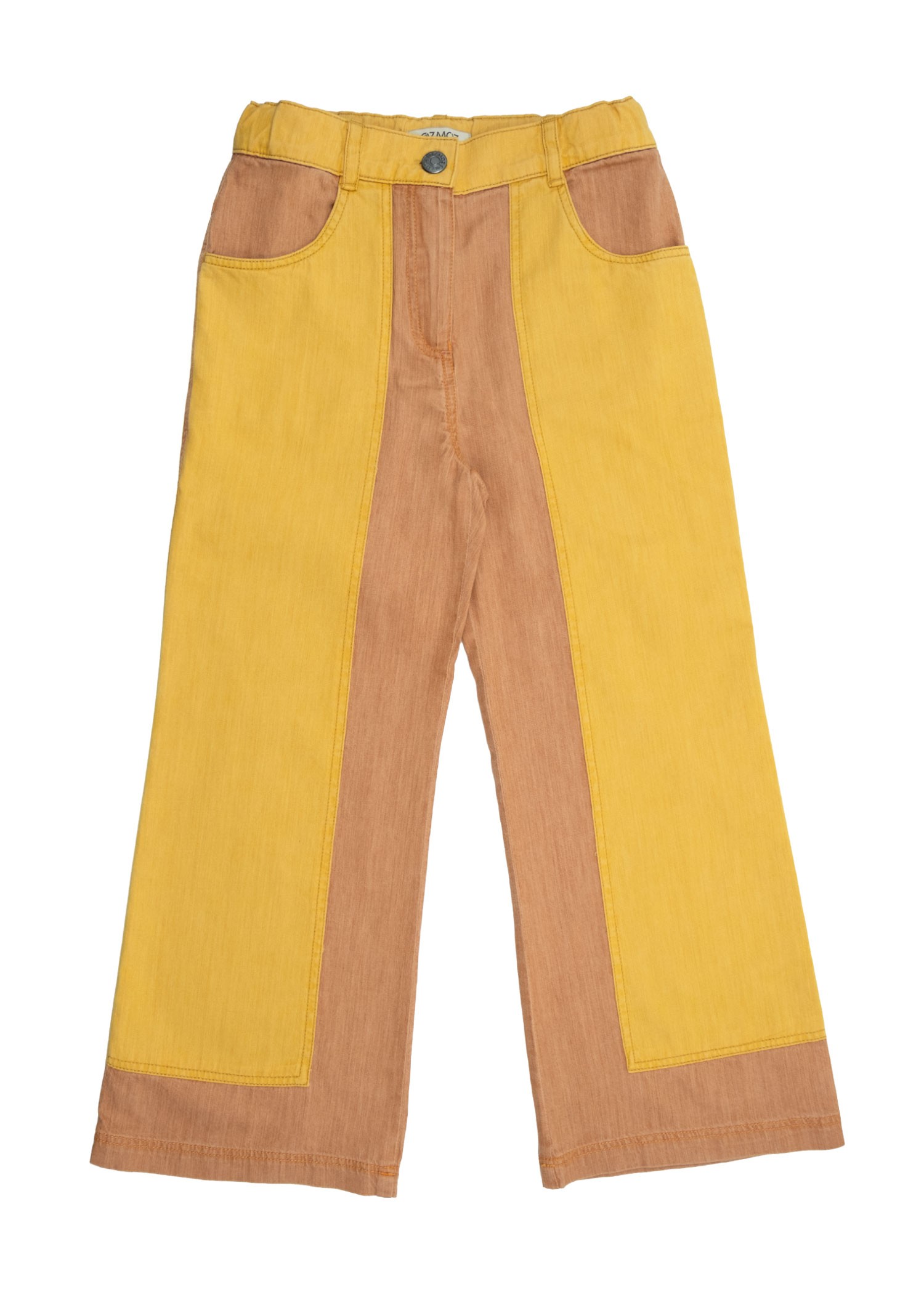 100% Cotton Colored Thin Denim Summer Girls Trousers