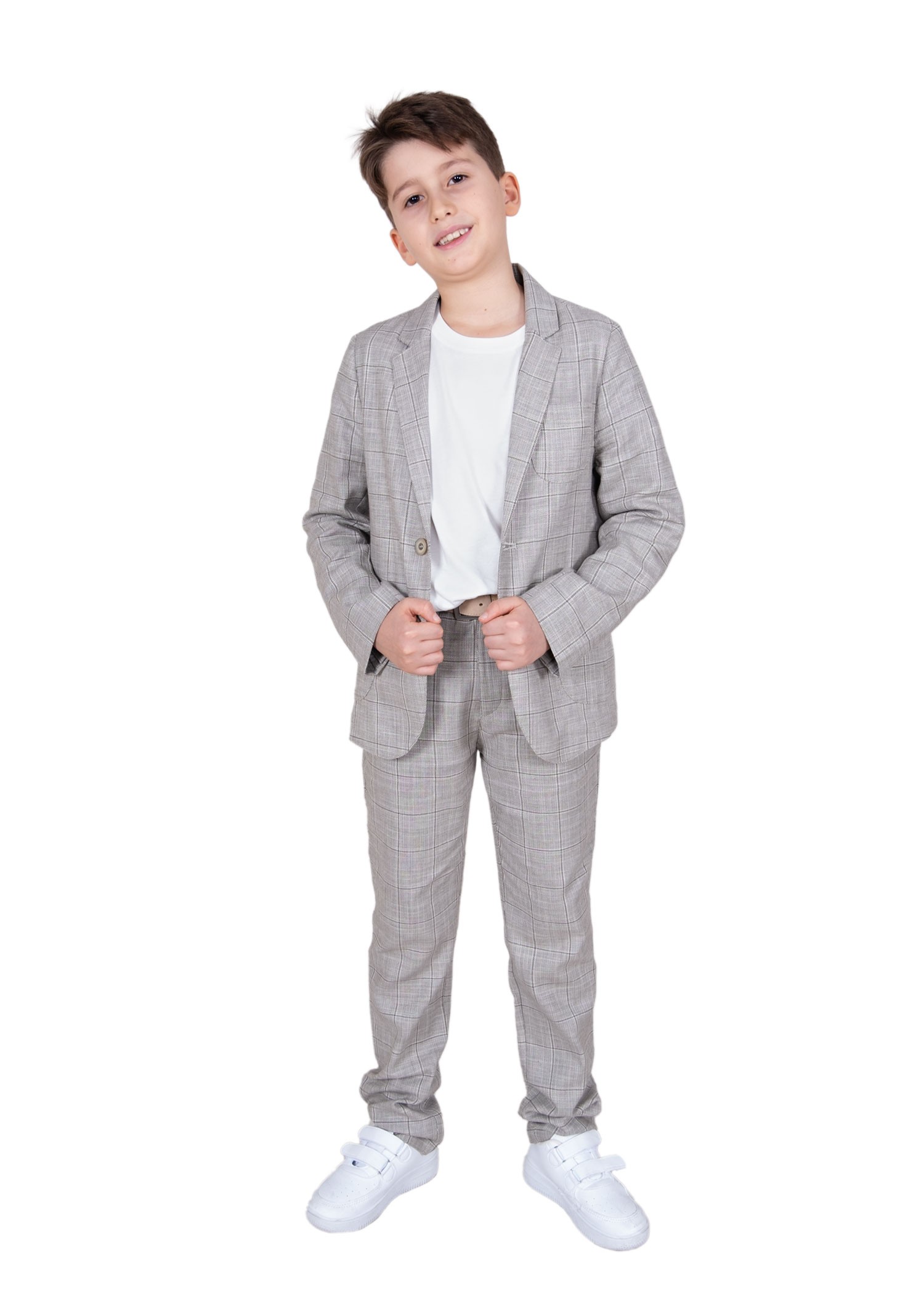 100% Cotton Classic Summer Khaki Boys' Trousers