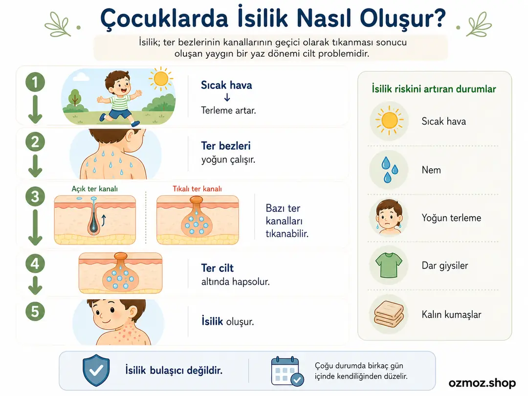 İsilik nedir? Neden oluşur, görsel rehber.