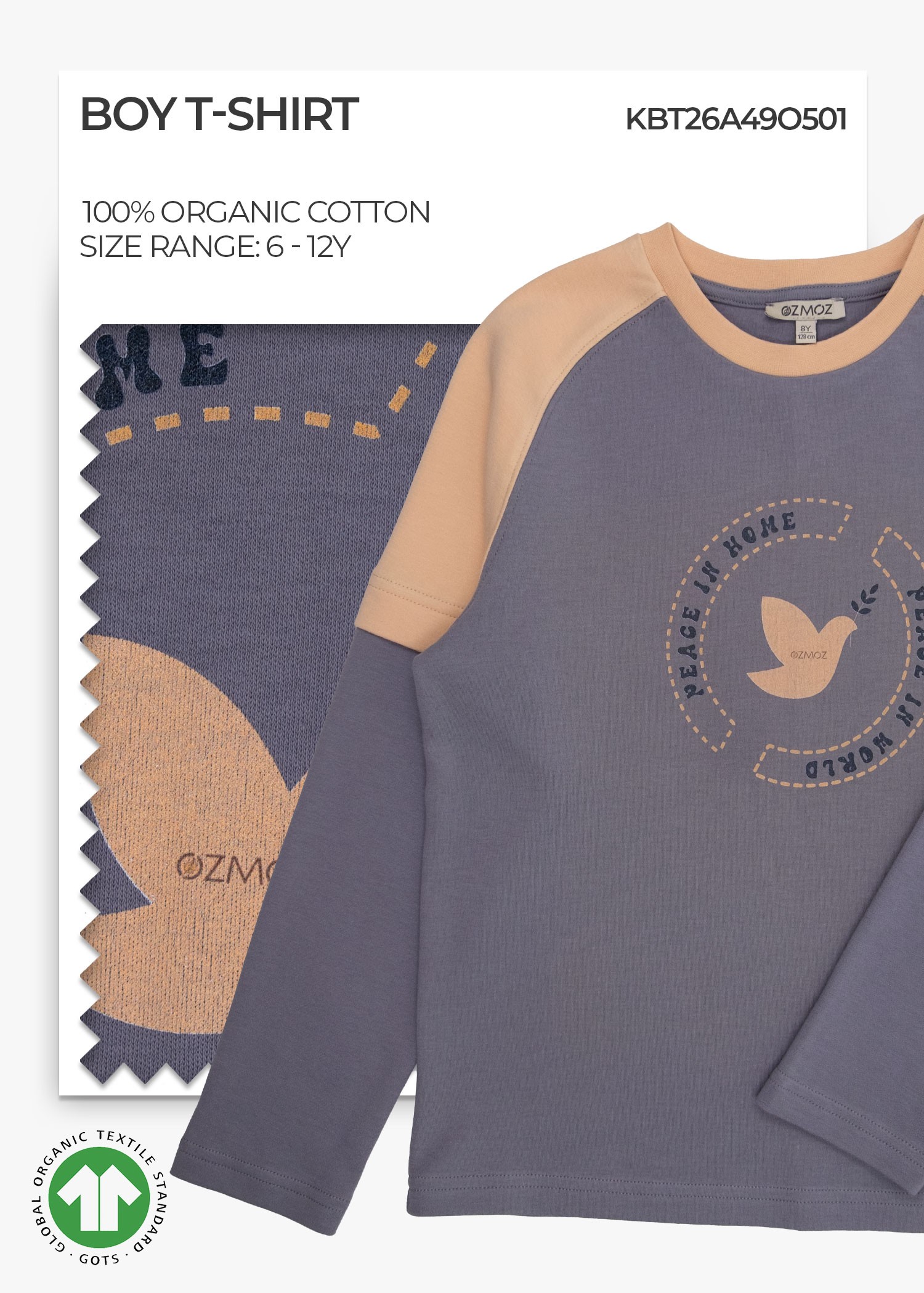 Organic Quick Silver Boy T-shirt