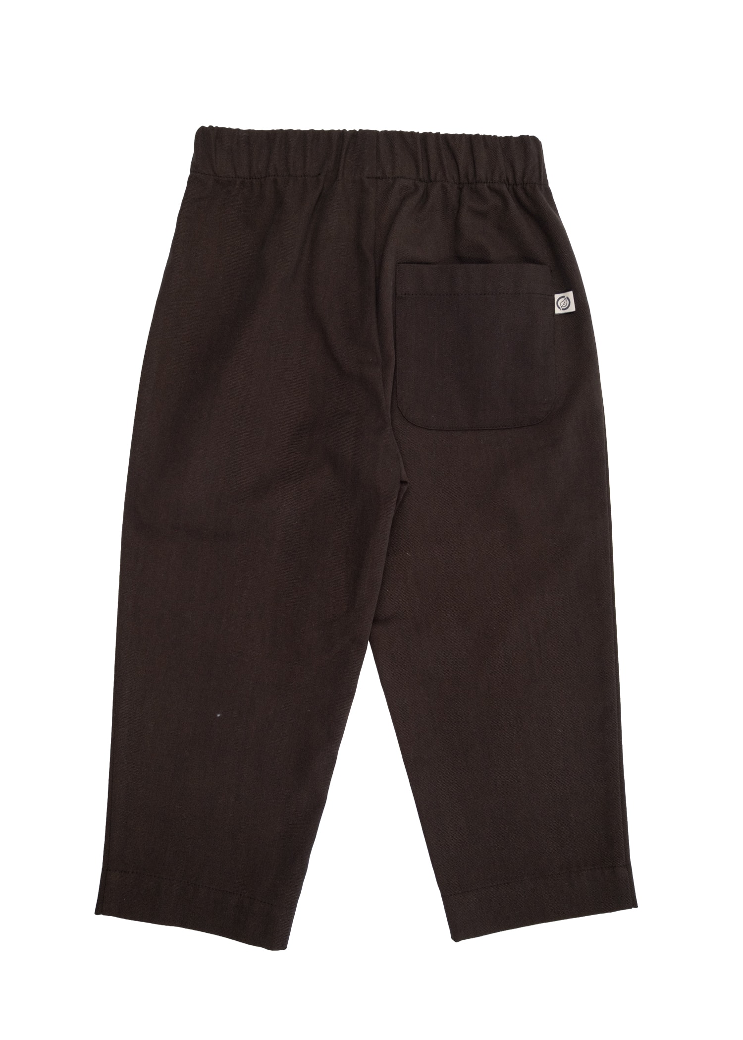 100% Cotton Gabardine Brown Winter Toddler Boys' Pants