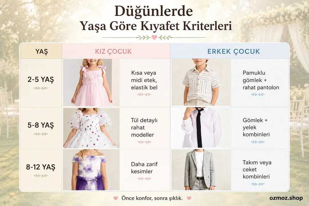 Düğün ve Davet giysisi seçim kriterleri