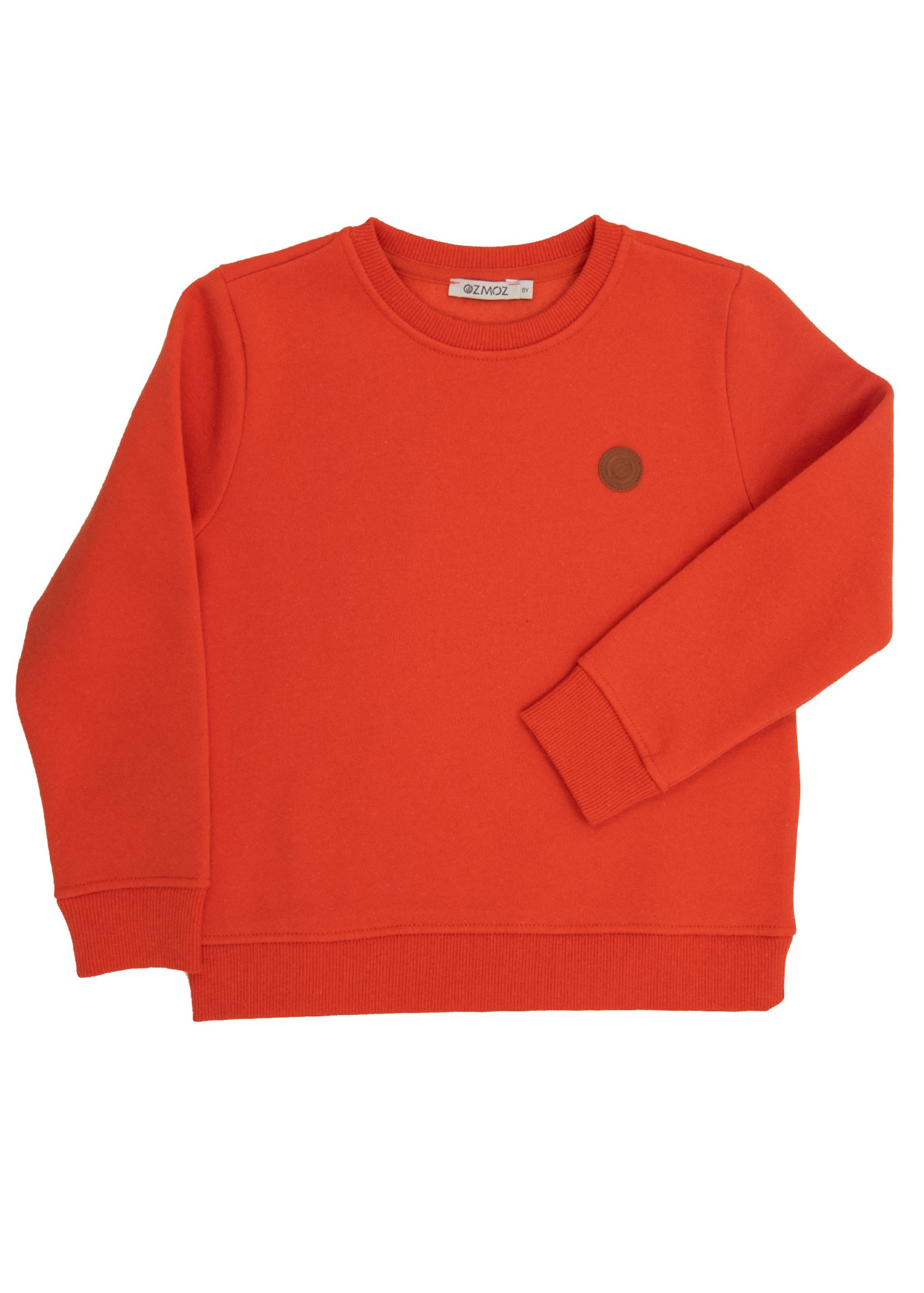 Reborn Recycled Winter Boy Sweatshirt Orange