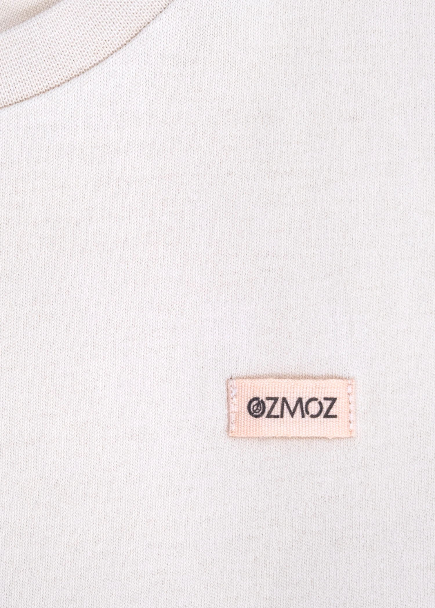 Organik Bej Kışlık Kız Çocuk İnce Sweat