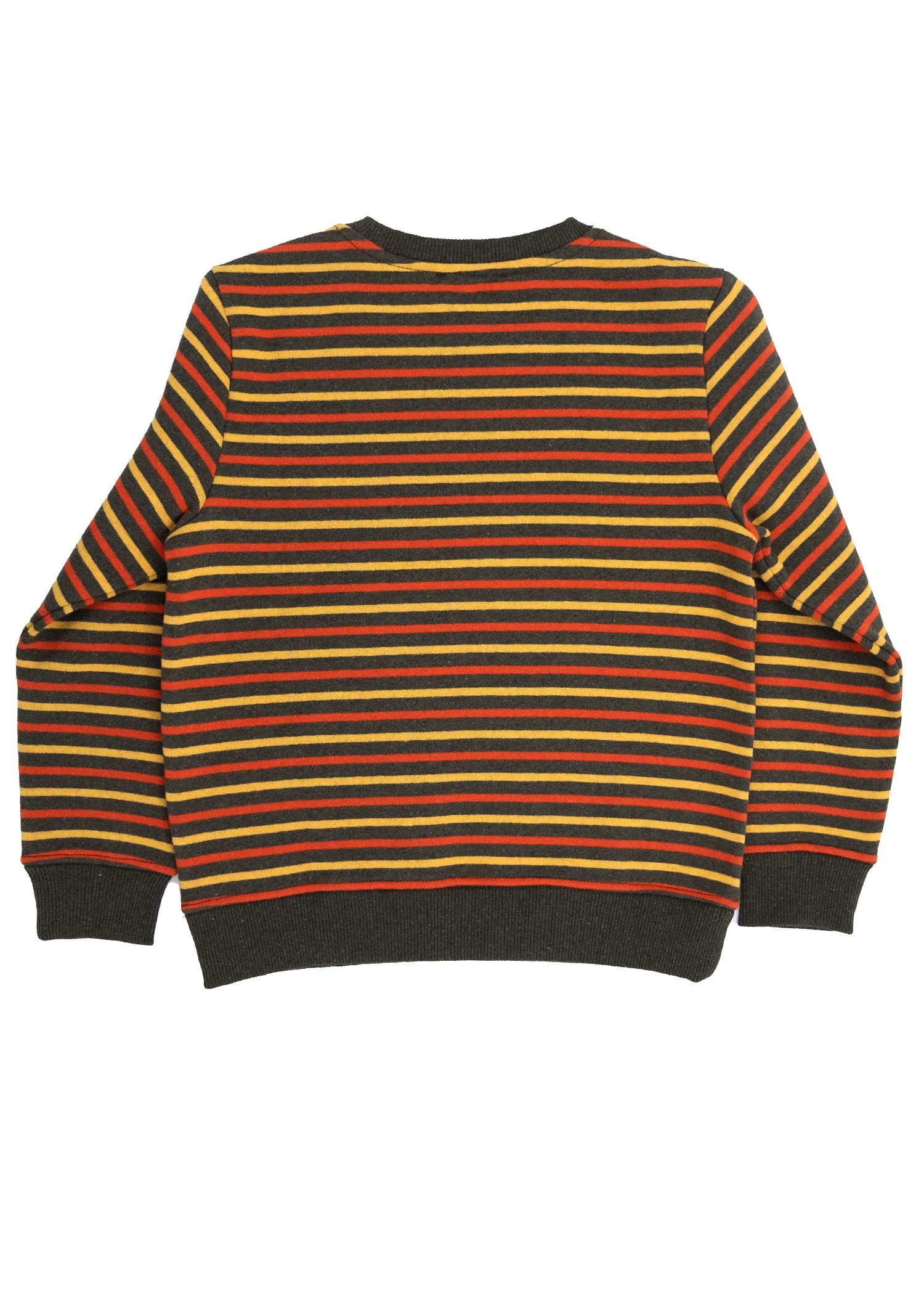 Reborn Recycled Winter Boy Sweatshirt Yarn Dyed Striped