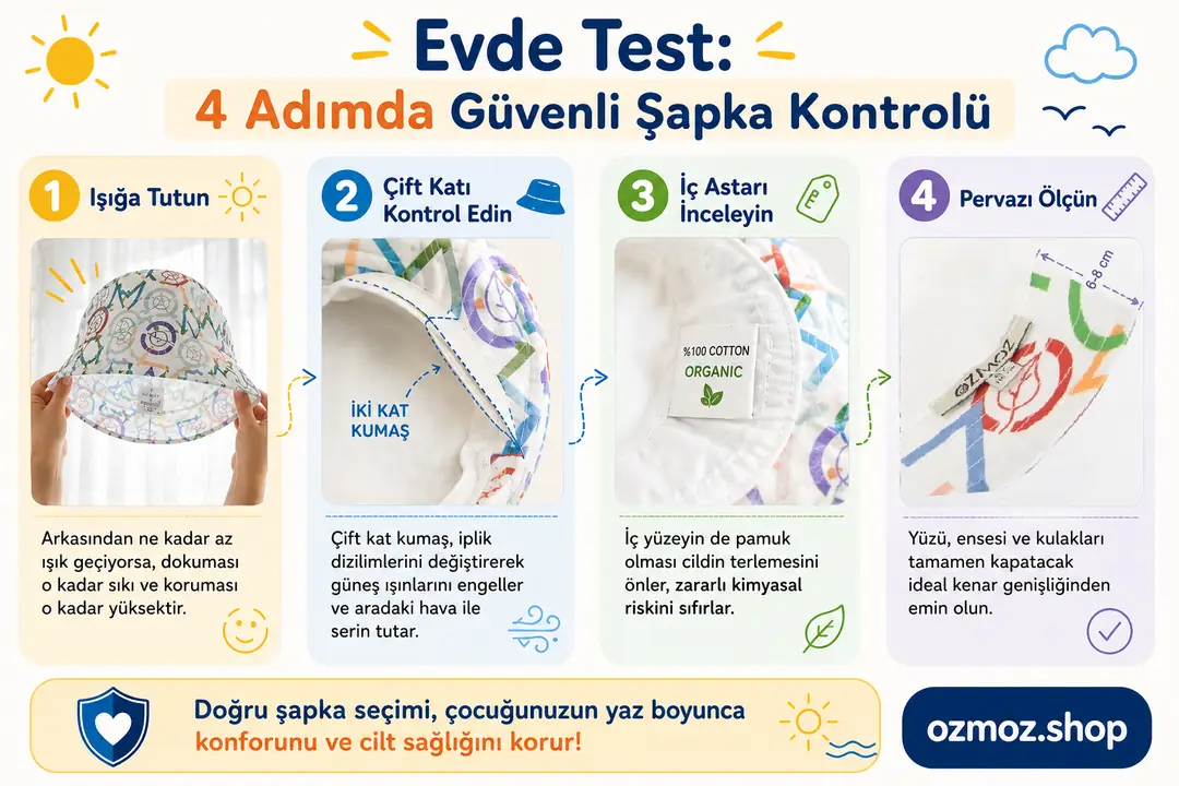 Bir şapkanın güvenilirliğini nasıl incelersiniz?