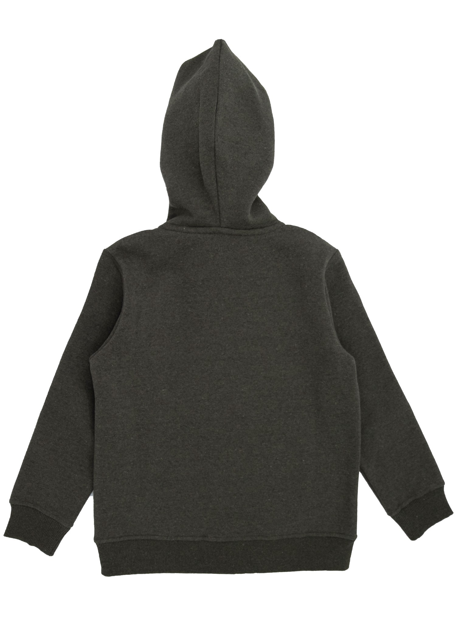 Reborn Zippered Hooded Dark Green Winter Boy Jacket