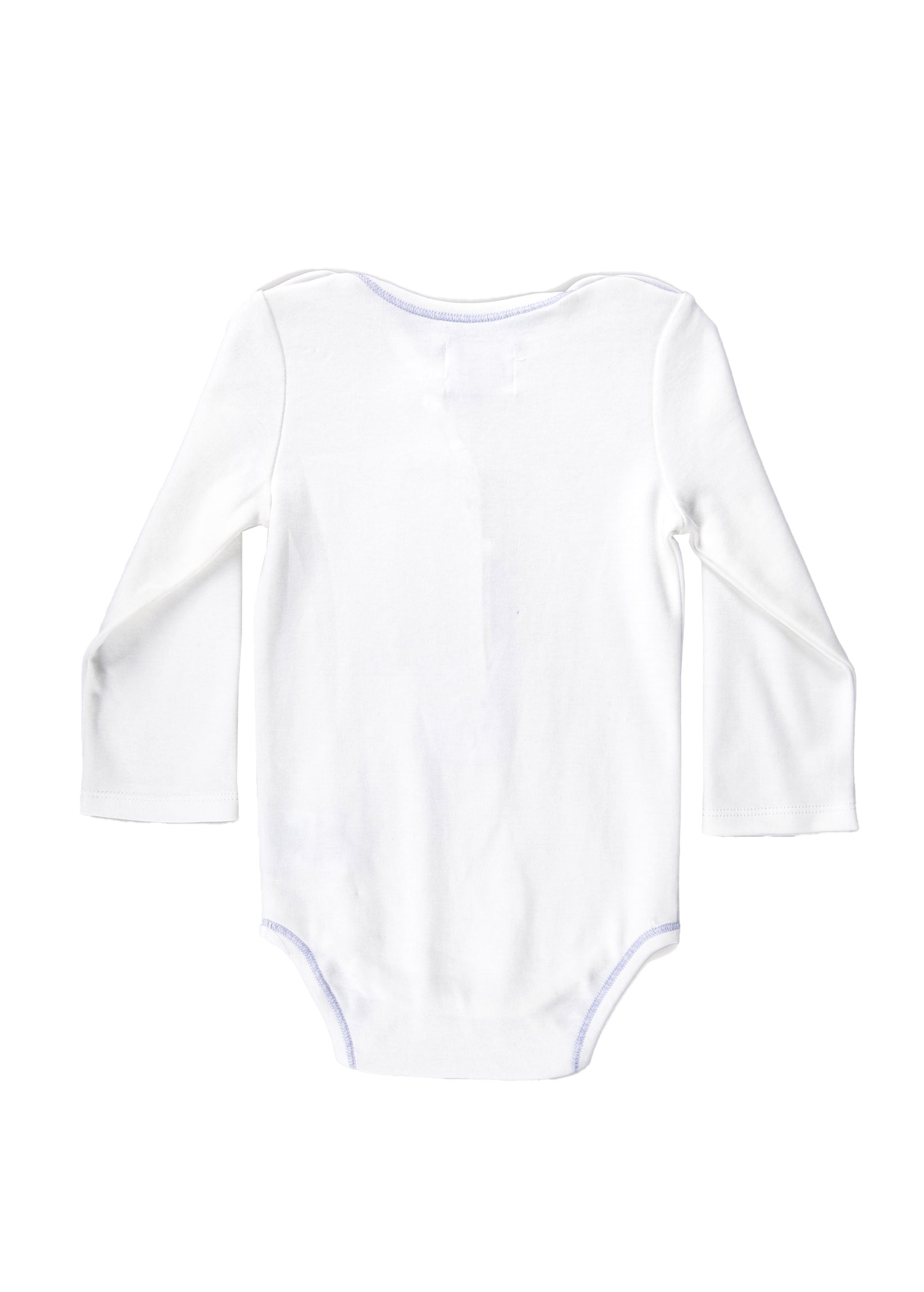Organic Lavender Printed Baby Girl Body