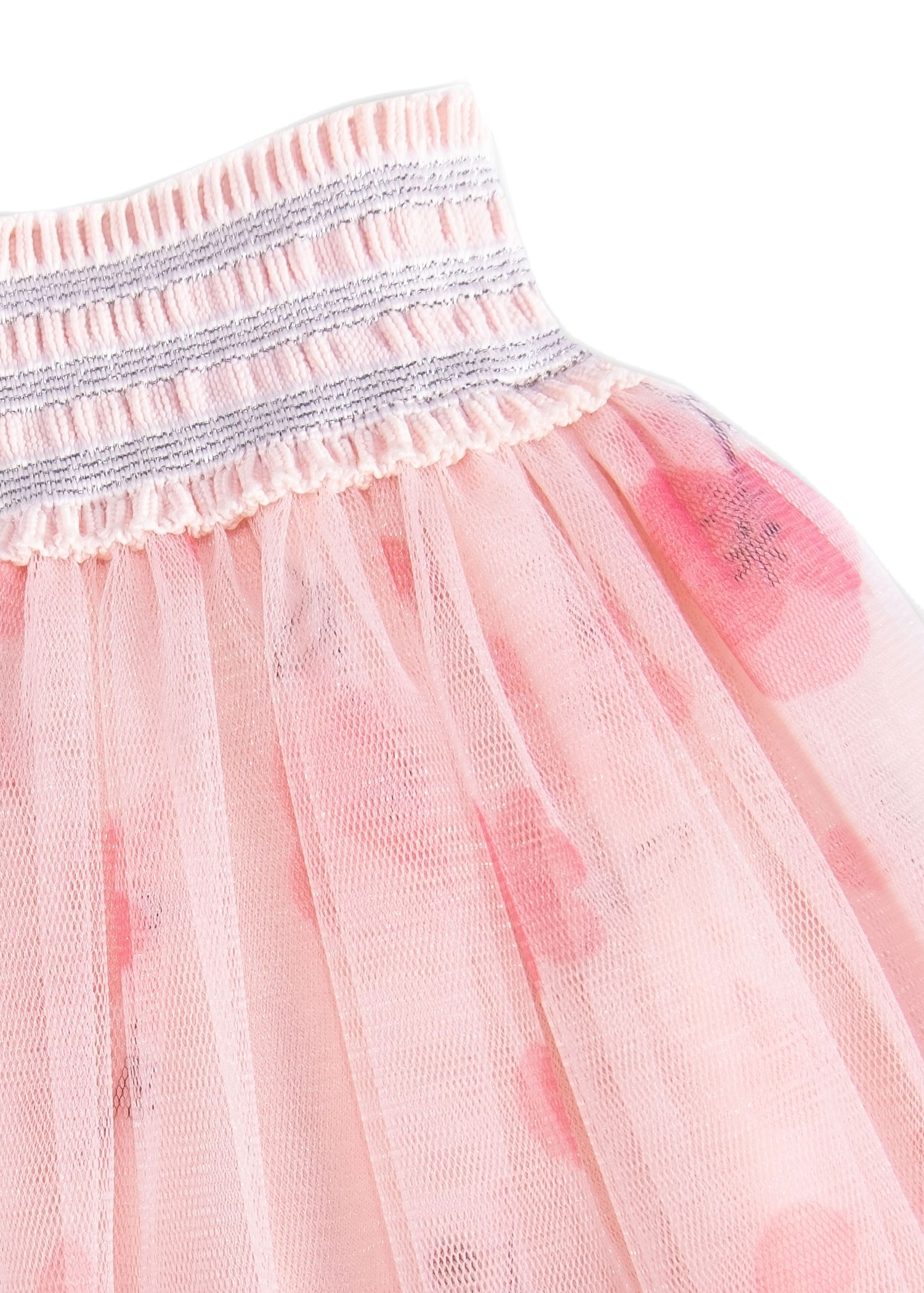 Floral Printed Pink Summer Baby Girl Tutu Skirt
