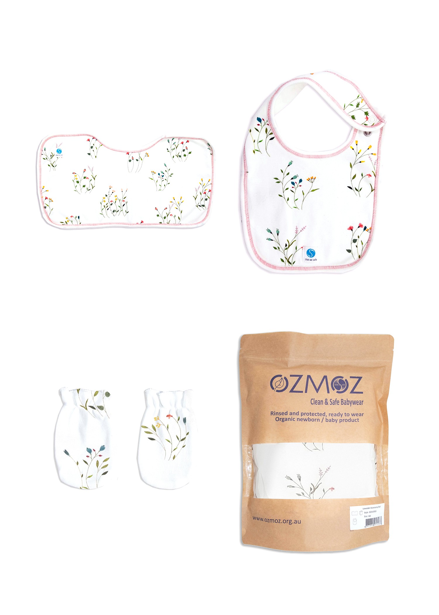 Clean and Safe Sterile Ready-to-Wear Organic Hospital Outlet Set-4 Pieces