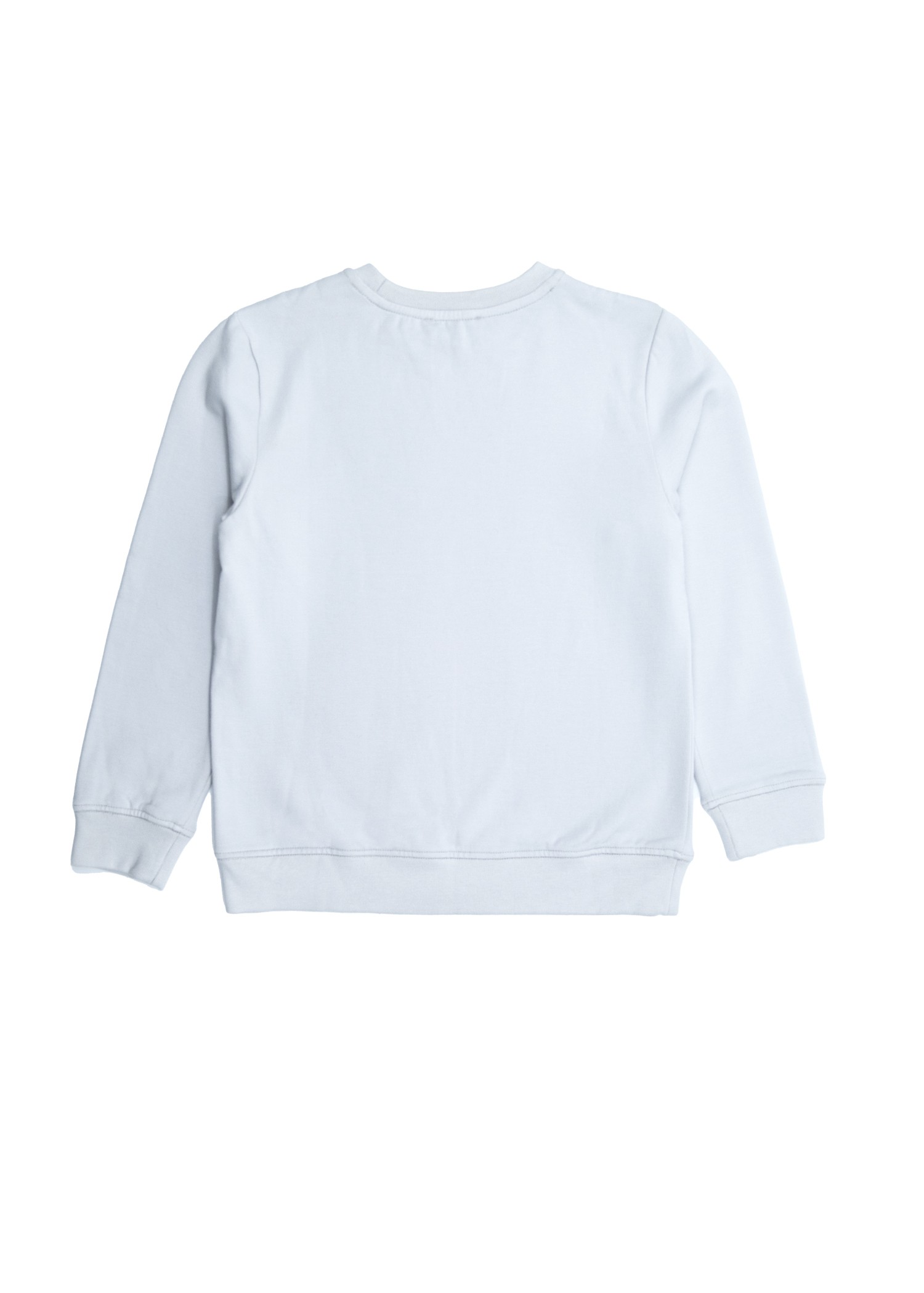 Bambu Kumaş Şardonlu Gri Kışlık Unisex Çocuk Sweatshirt