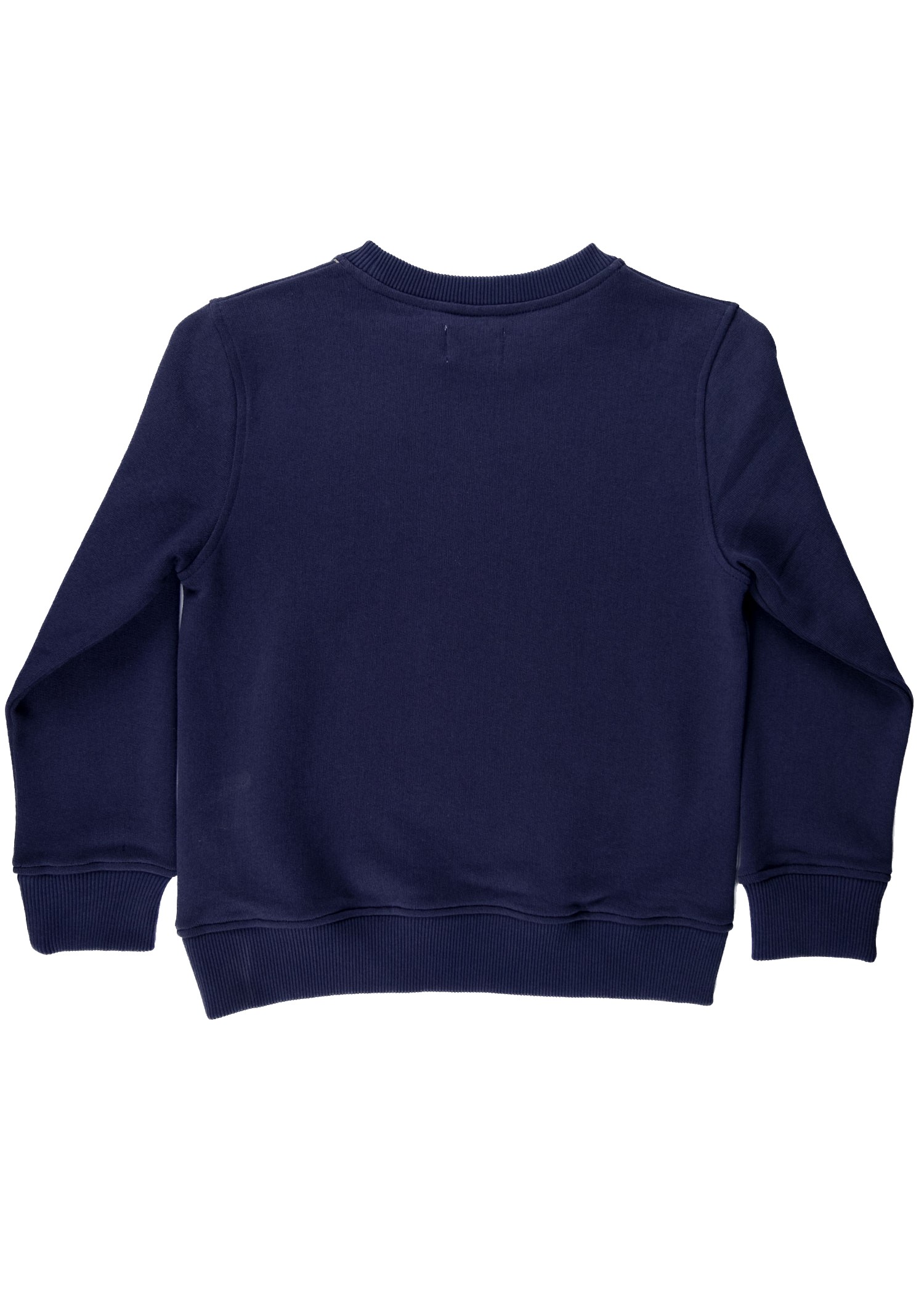 Organic Cotton Graphic Printed Navy Blue Winter Boy Sweatshirt