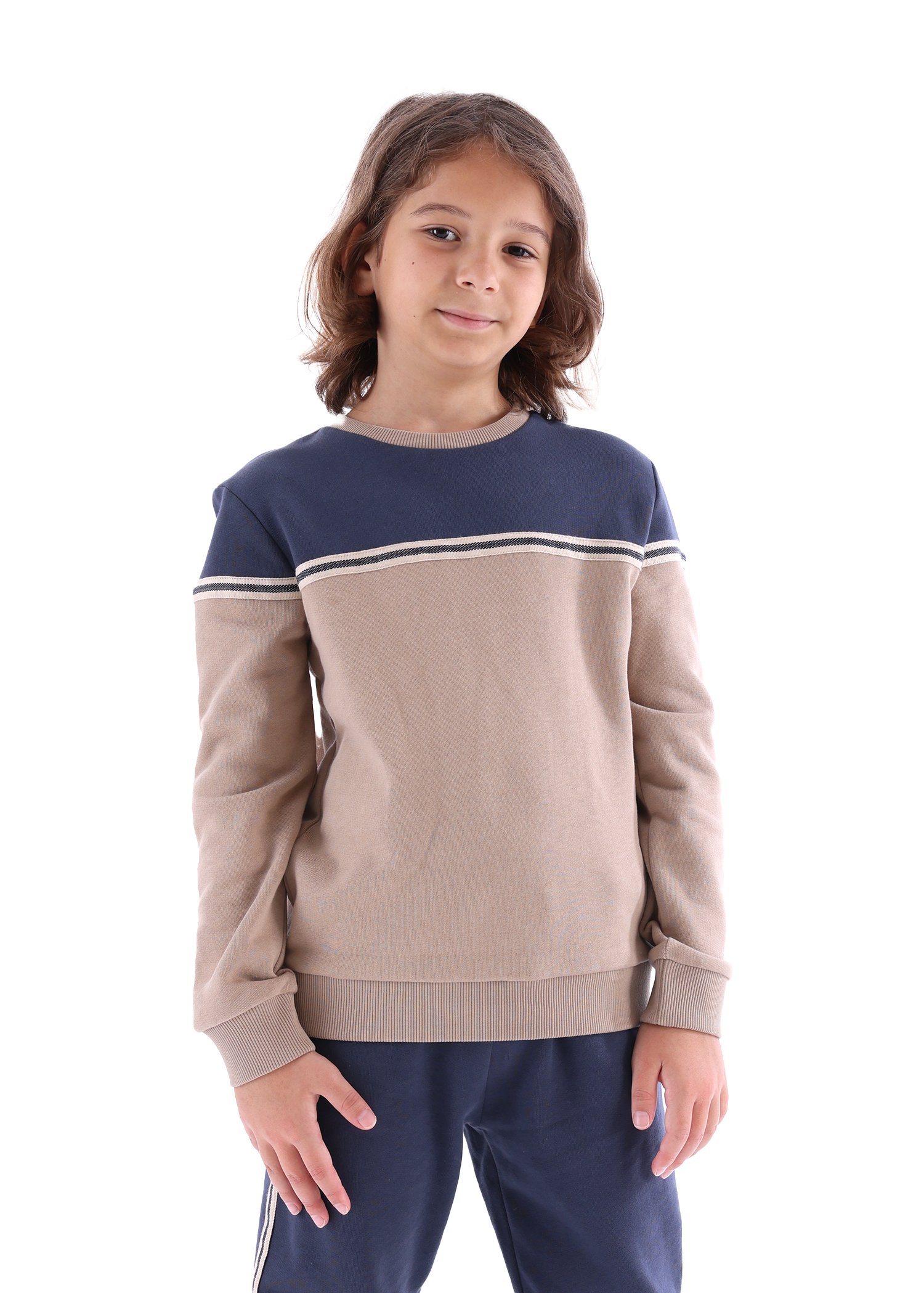 Organic 2 Color Winter Boy Sweatshirt