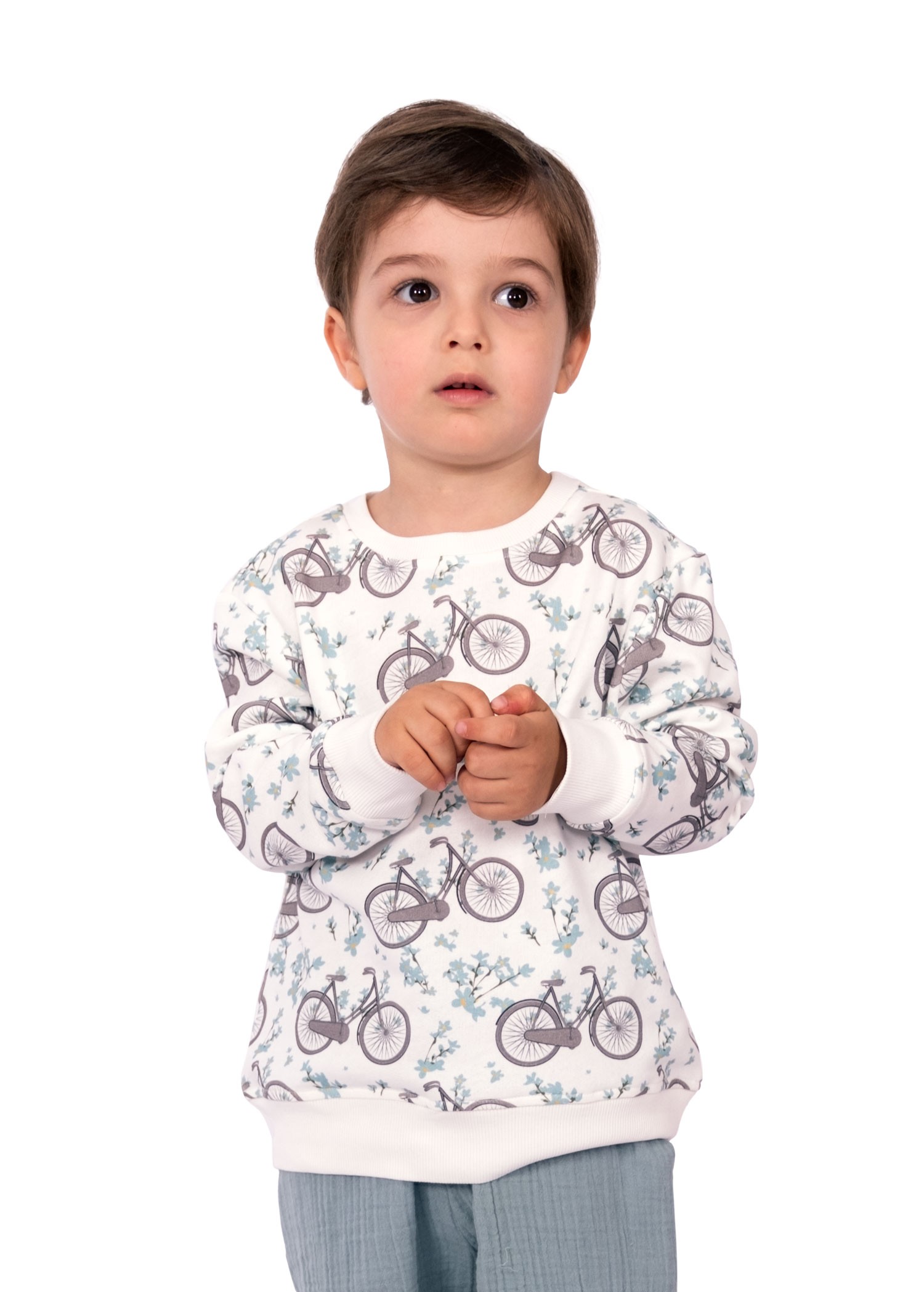 100% Cotton Spring Little Boy Sweatshirt