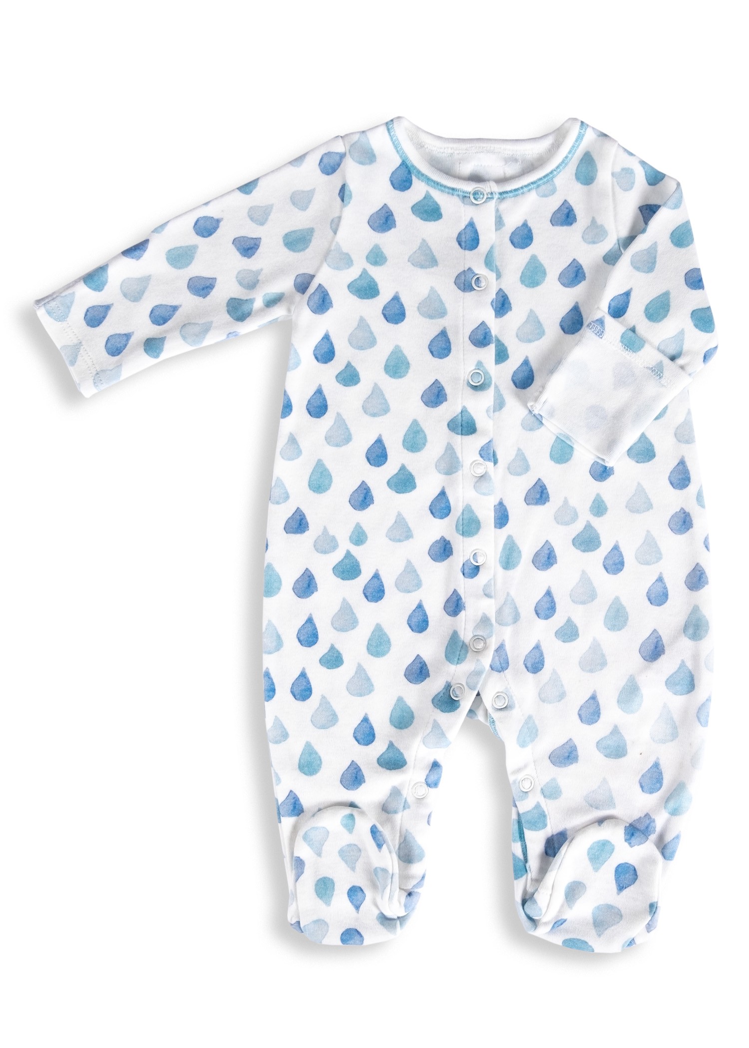 Clean and Safe Sterile Ready to Wear Organic Baby Boy Booties Overalls